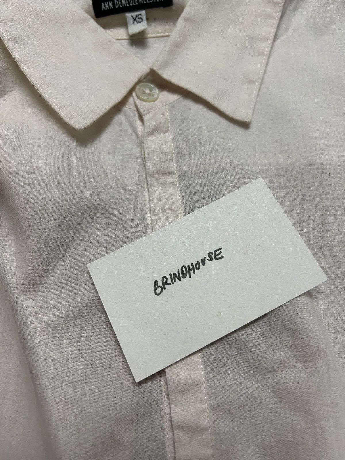Ann Demeulemeester Color-block Shirt Size US XS / EU 42 / 0 - 10 Thumbnail