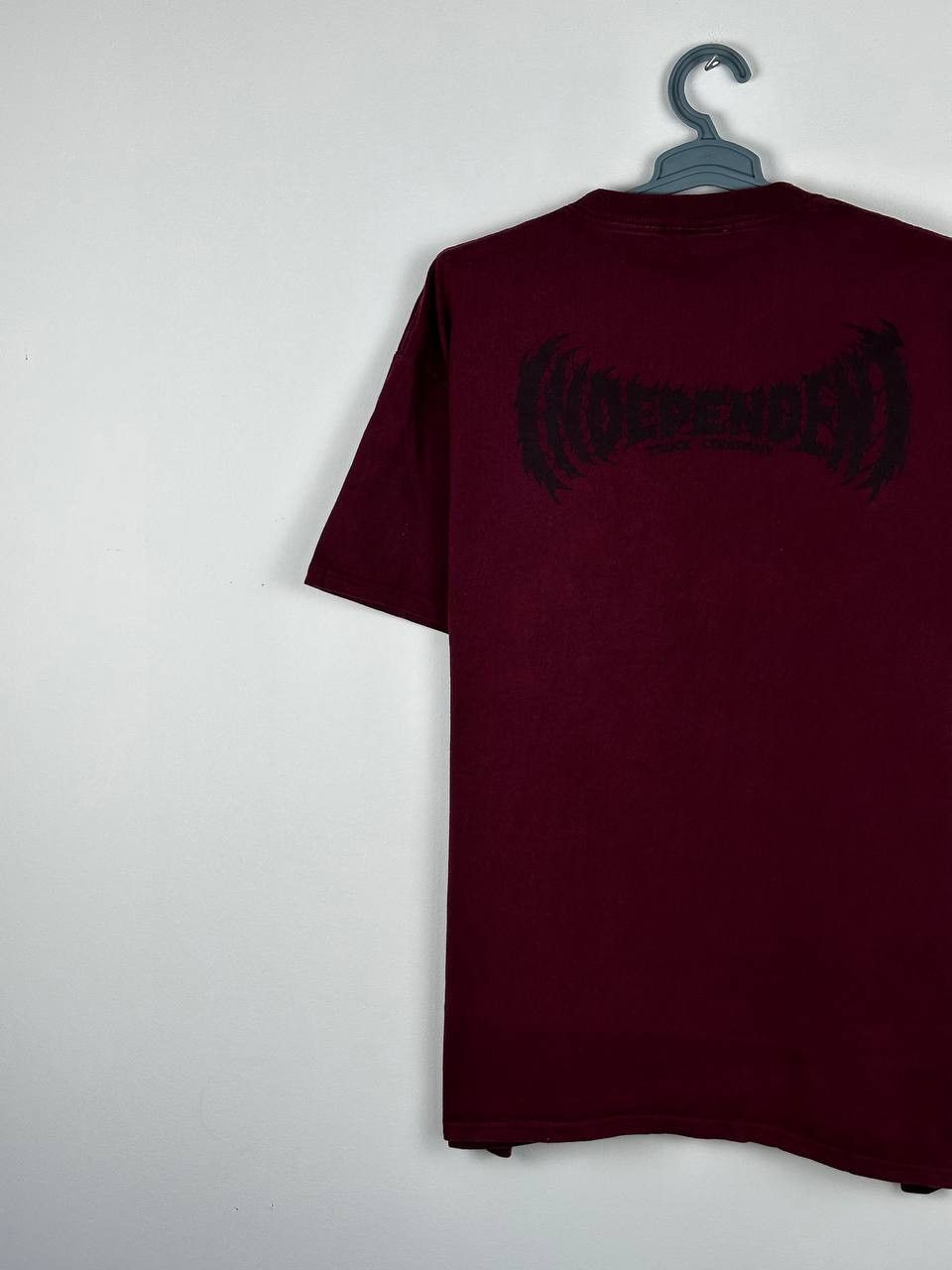 Independent Truck Co. Independent Truck Co Burgundy T Shirt SK8 Rap Size US L / EU 52-54 / 3 - 9 Thumbnail