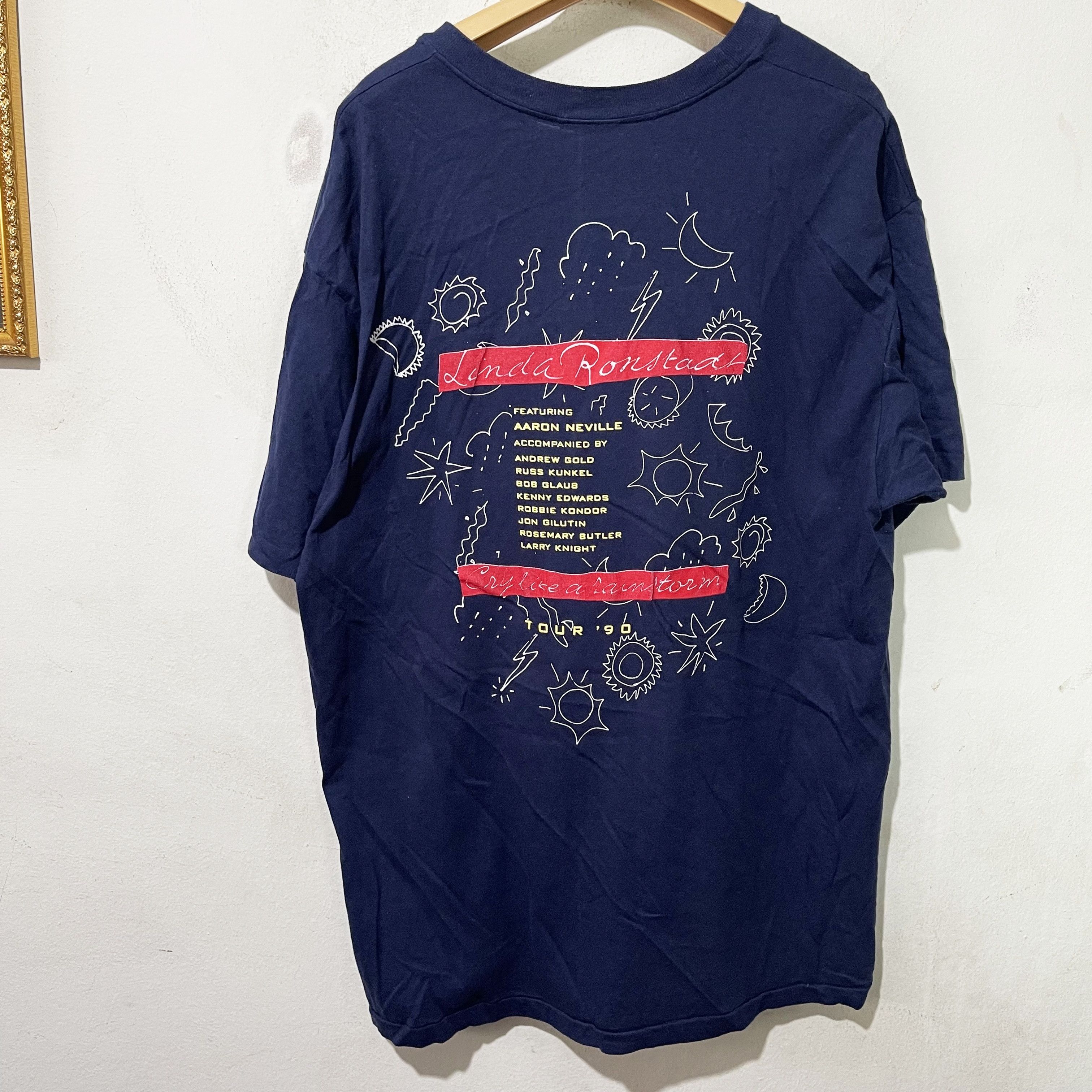 Vintage Vintage 90s Linda Ronstadt Shirt Size US XL / EU 56 / 4 - 3 Thumbnail