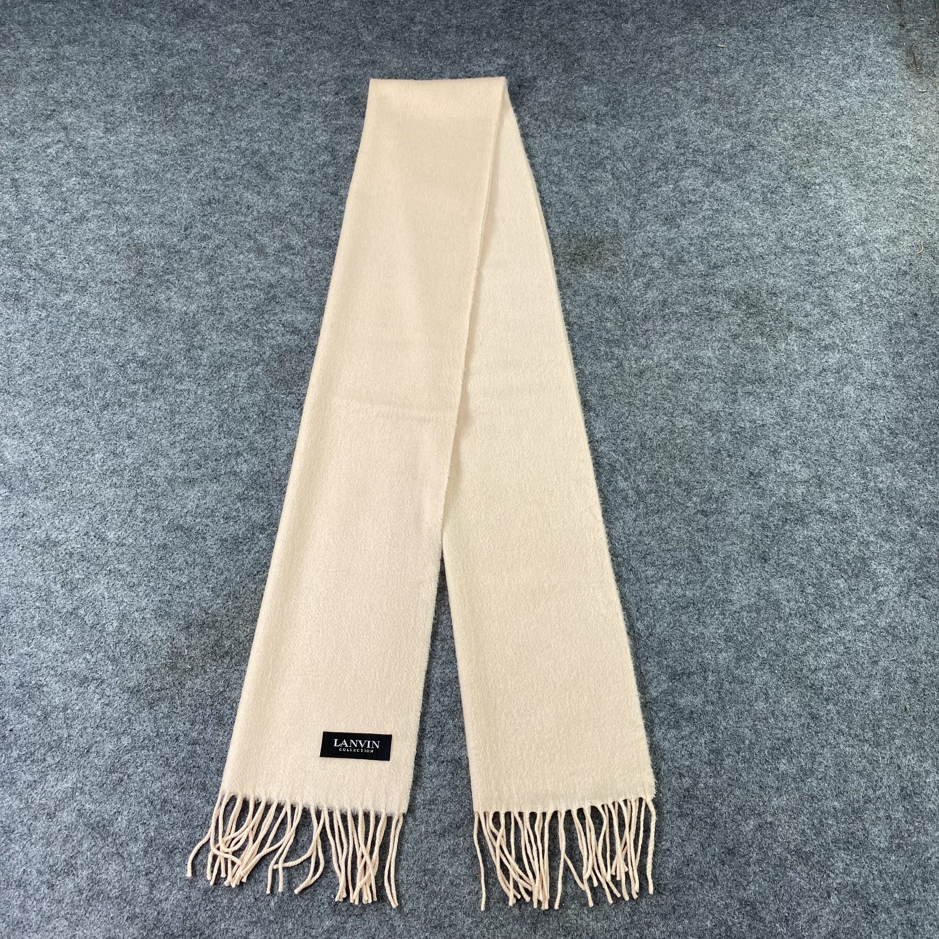 Lanvin Lanvin Muffler/ Scarf / Neckwear- T1417 Size ONE SIZE - 4 Thumbnail