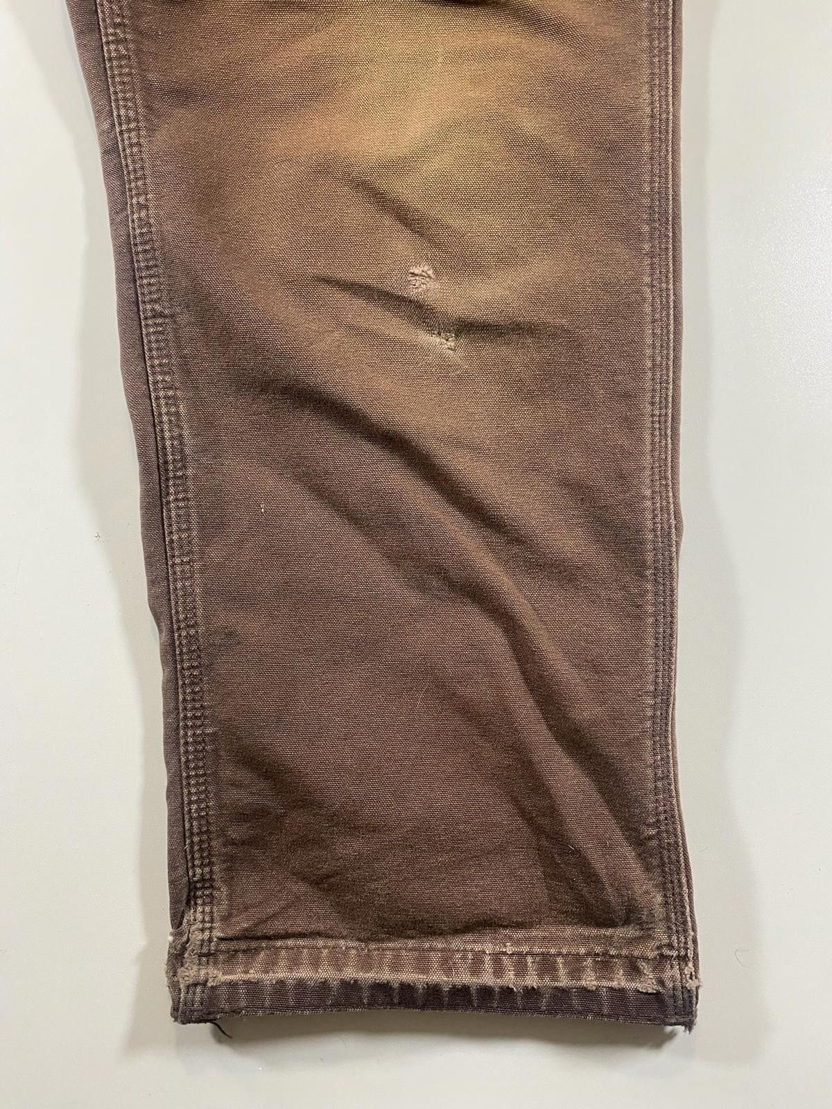Unknown London Vintage Brown Carhartt Workwear Pants 34 Size US 34 / EU 50 - 9 Thumbnail
