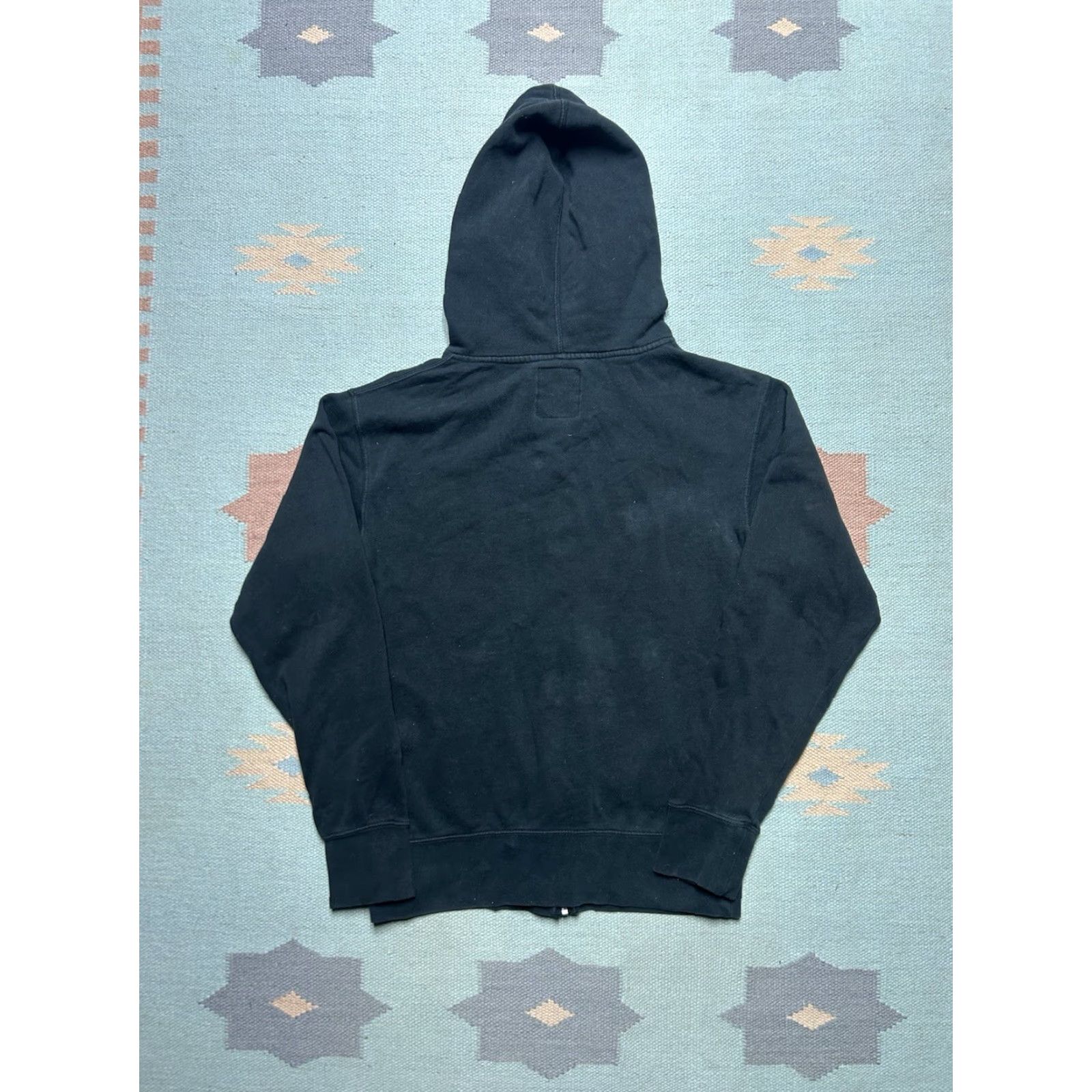 Fox Racing VINTAGE Fox Racing Hoodie Full Zip Black Grunge Logo Skater Small Men's S Size US S / EU 44-46 / 1 - 7 Thumbnail