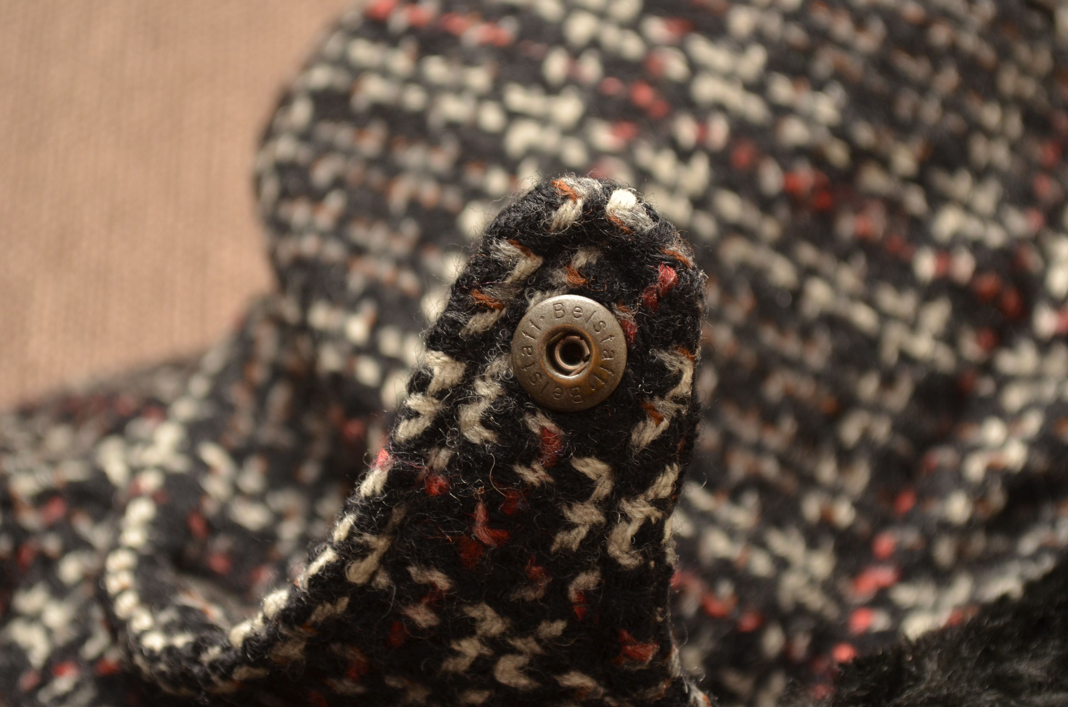Belstaff × Vintage Vintage Belstaff Black Prince Wool Tweed Jacket Coat Size 42 Size M / US 6-8 / IT 42-44 - 17 Thumbnail