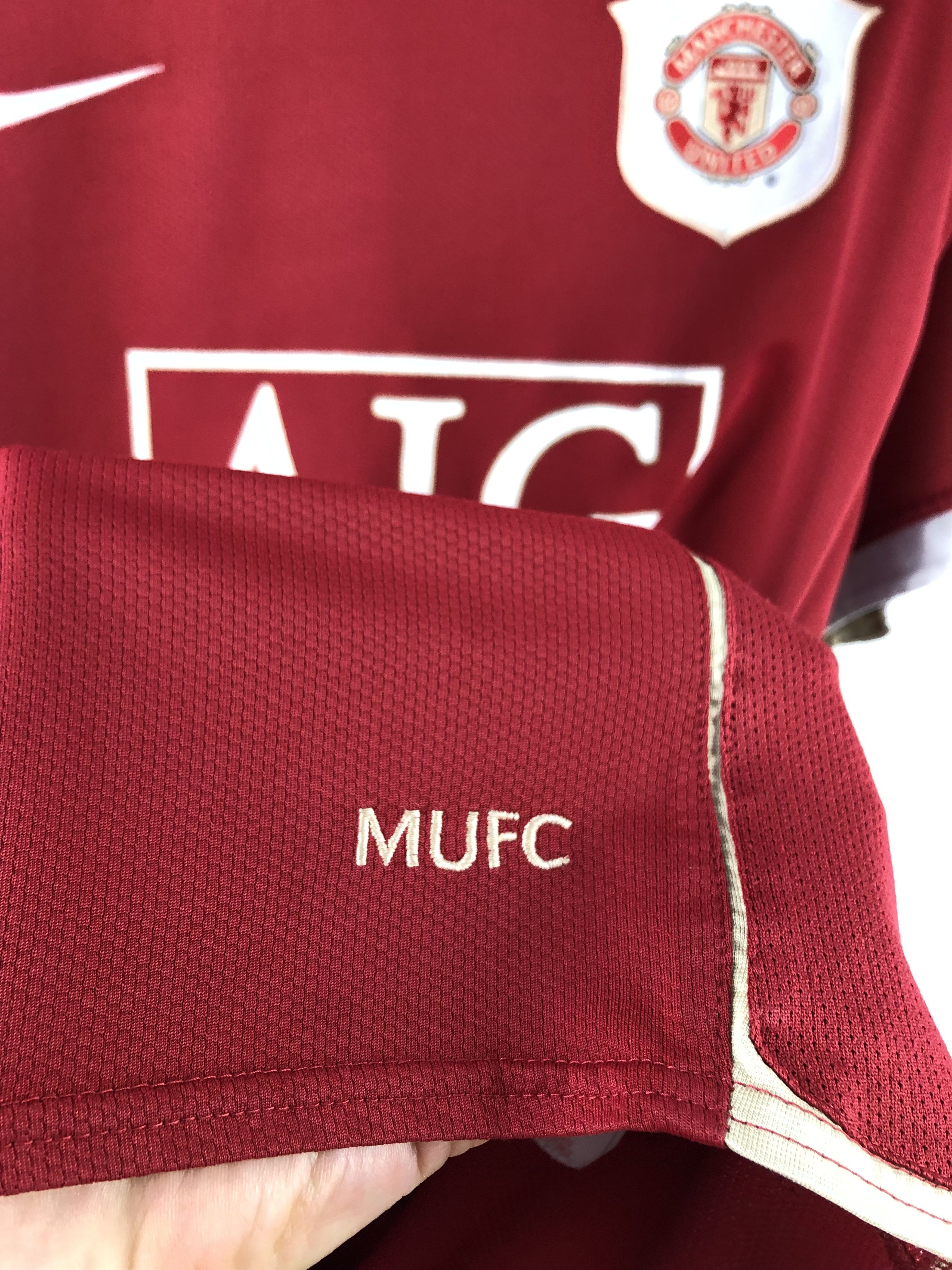 Nike Manchester United football shirt 2006 Soccer Nike Jersey Size US XL / EU 56 / 4 - 7 Thumbnail