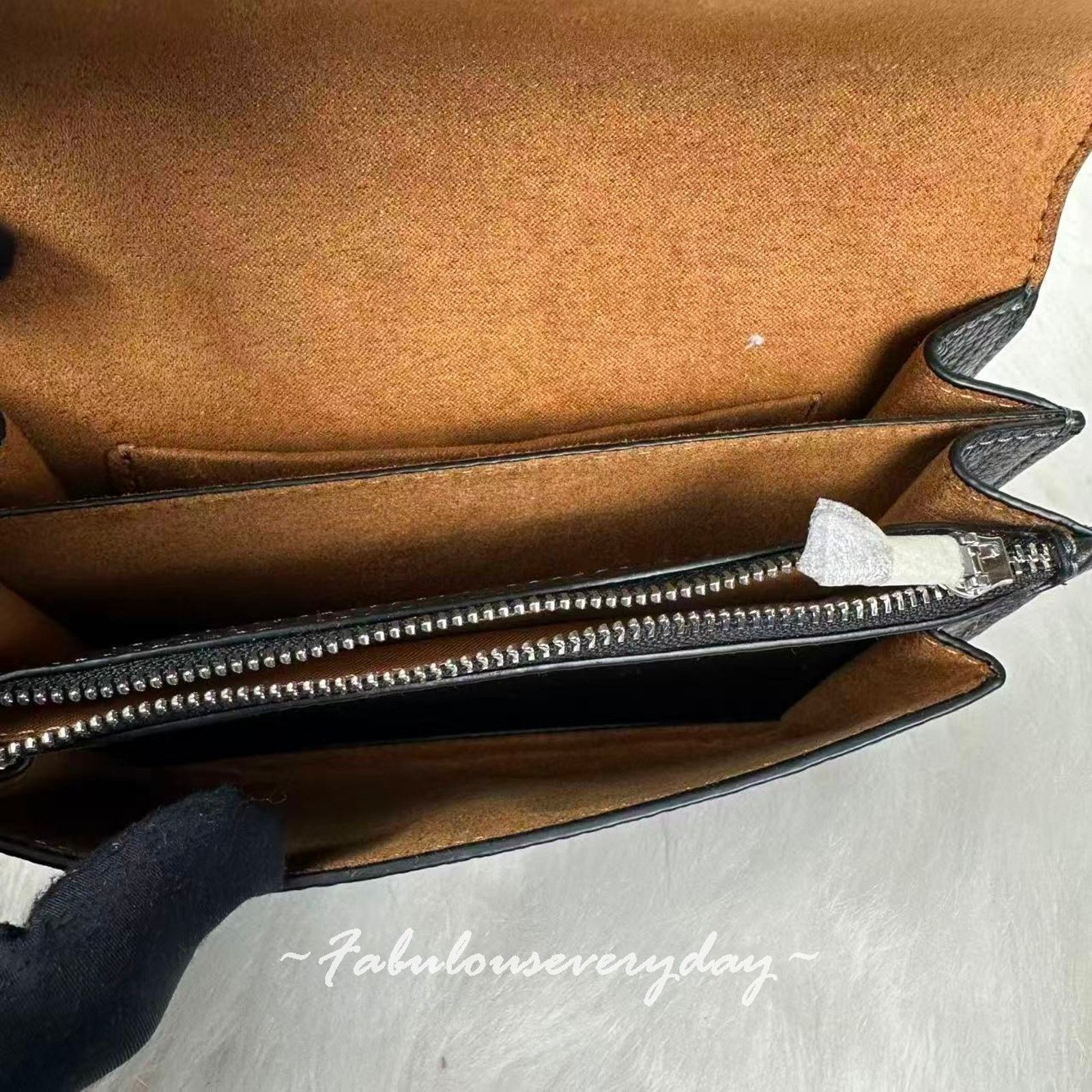 Coach Coach Mini Klare Crossbody Bag Rivets Leather/Silver/Black Size ONE SIZE - 7 Thumbnail