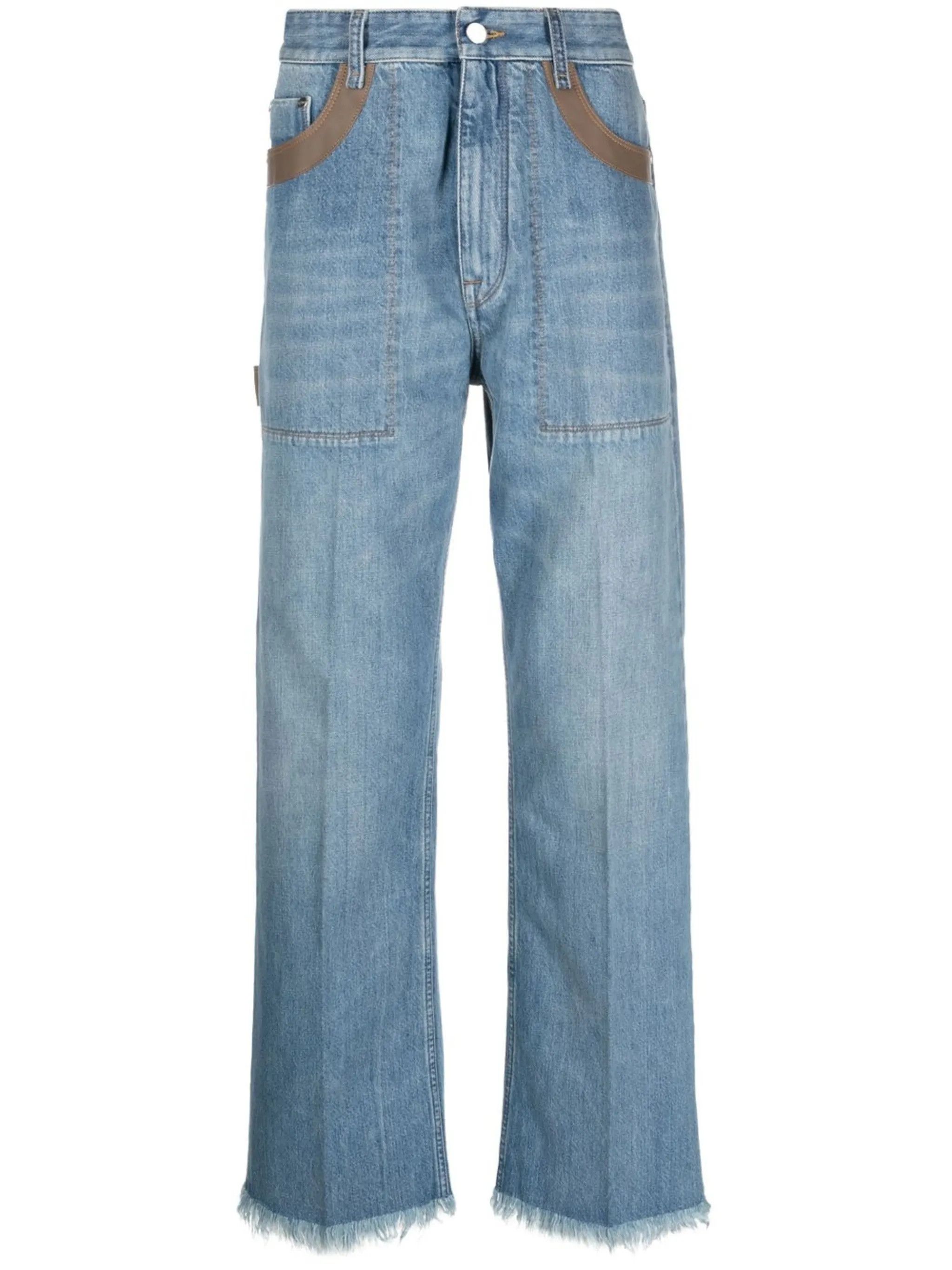 Fendi o1y0125 Jeans in Blue Size US 31 - 1 Thumbnail