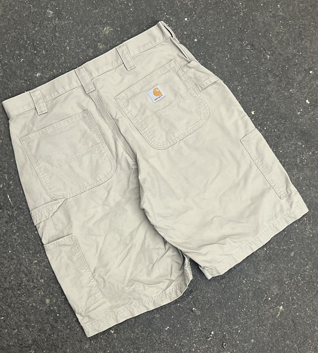 Carhartt × Vintage Carhartt cargo carpenter shorts hype skater vintage y2k Size US 34 / EU 50 - 1 Thumbnail