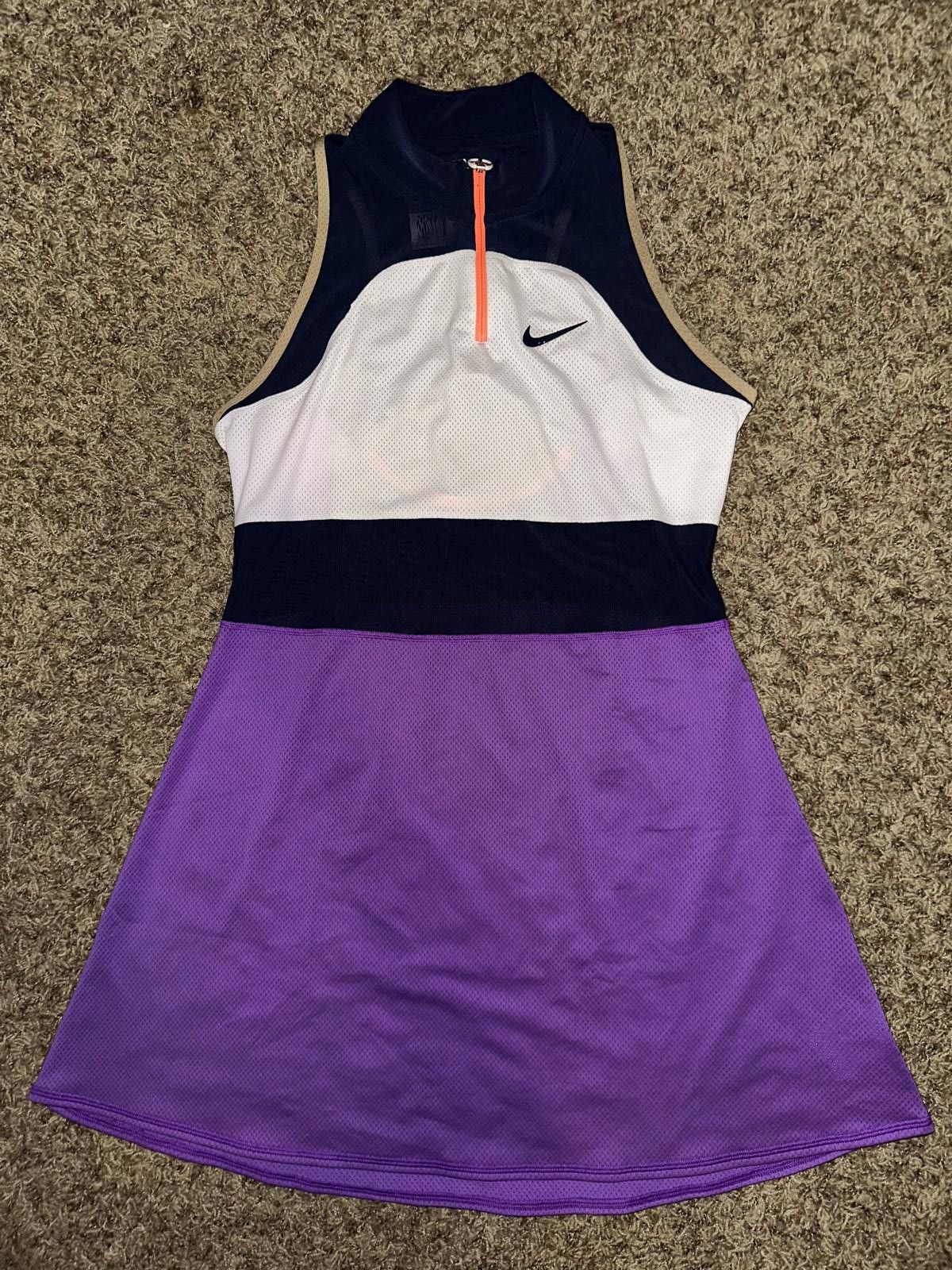 slim fit dress slacks Nike Women's Court Dri-Fit Slam Dress USO 2 II6186-010