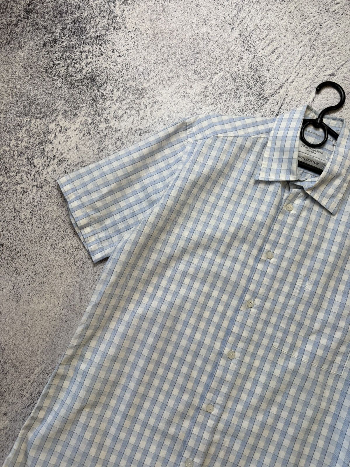 Yves Saint Laurent Mens Vintage Yves Saint Laurent Shirts Button up Luxury YSL Size US M / EU 48-50 / 2 - 3 Thumbnail