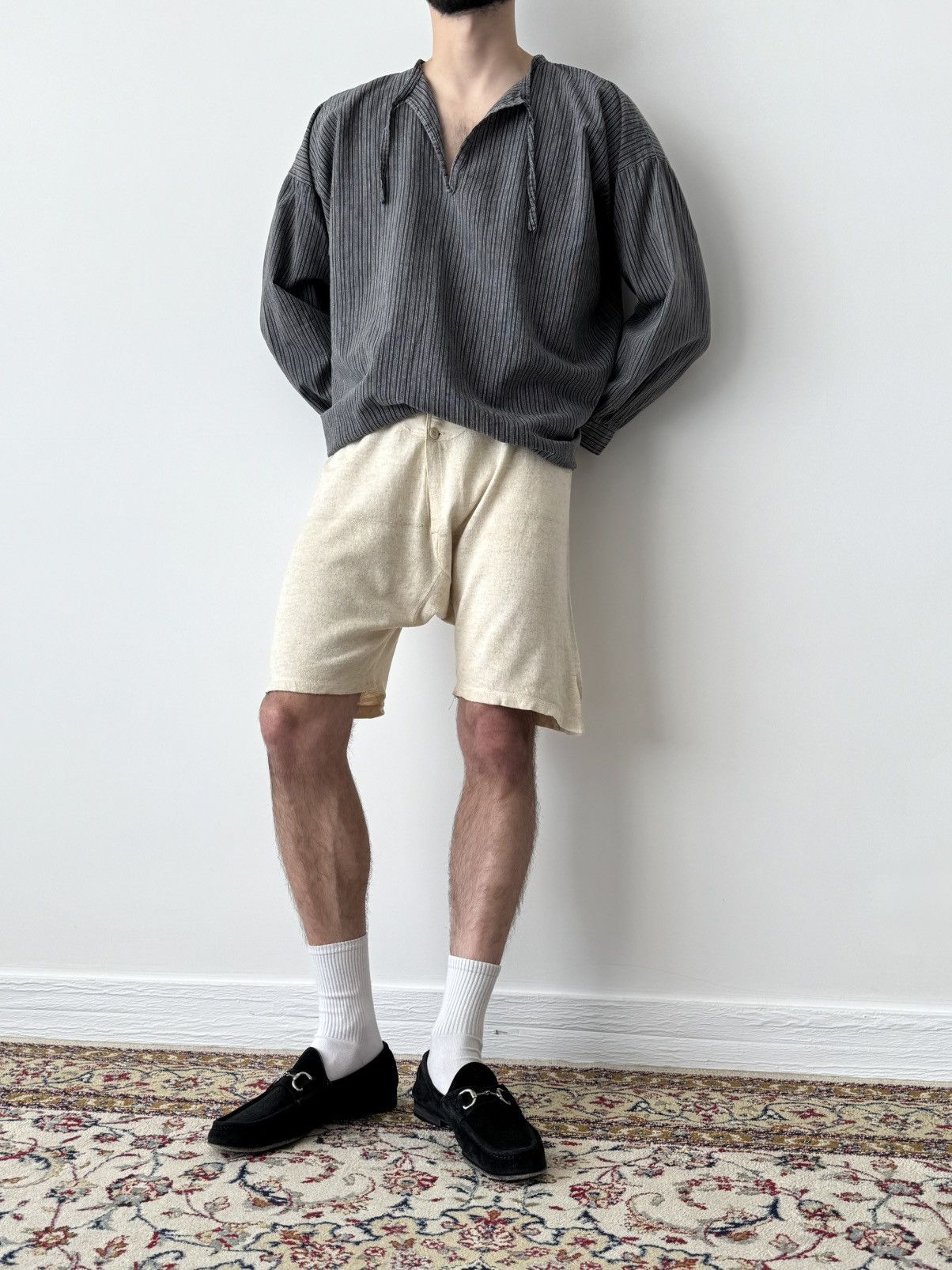 Other 1940s WW2 Era German Army Wool Underwear Shorts Size US 30 / EU 46 - 2 Thumbnail