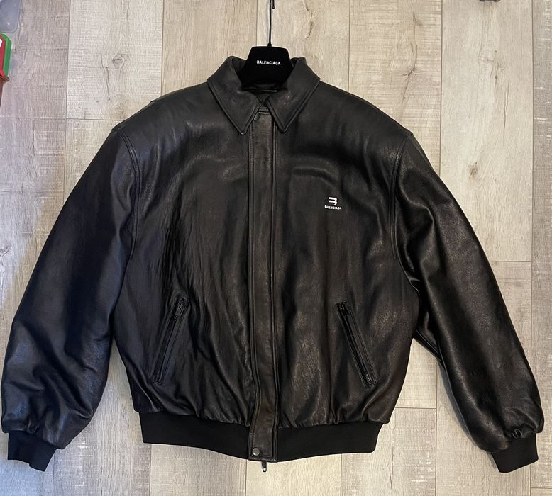 Balenciaga Sporty B Taxi Blouson Jacket Small