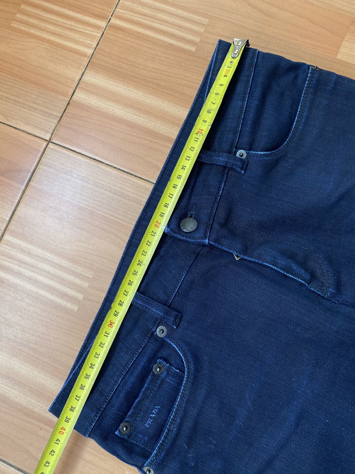 Prada PRADA Contour Fit Dark Blue Stretch Jeans Size 27 Size 27" / US 4 / IT 40 - 18 Thumbnail