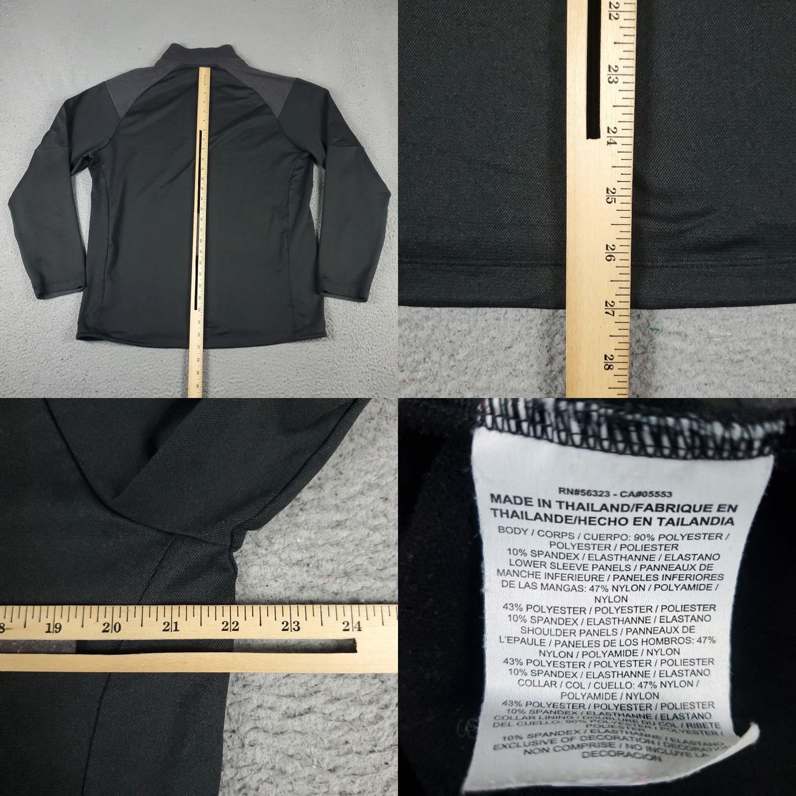 Nike Nike Sweatshirt Mens M Gray 1/4 Zip Pullover Dri Fit Swoosh Polyester Knit Logo Baseball Football Golf Gym & Training Nike Golf Mens Gray 2000s? Size US M / EU 48-50 / 2 - 8 Thumbnail