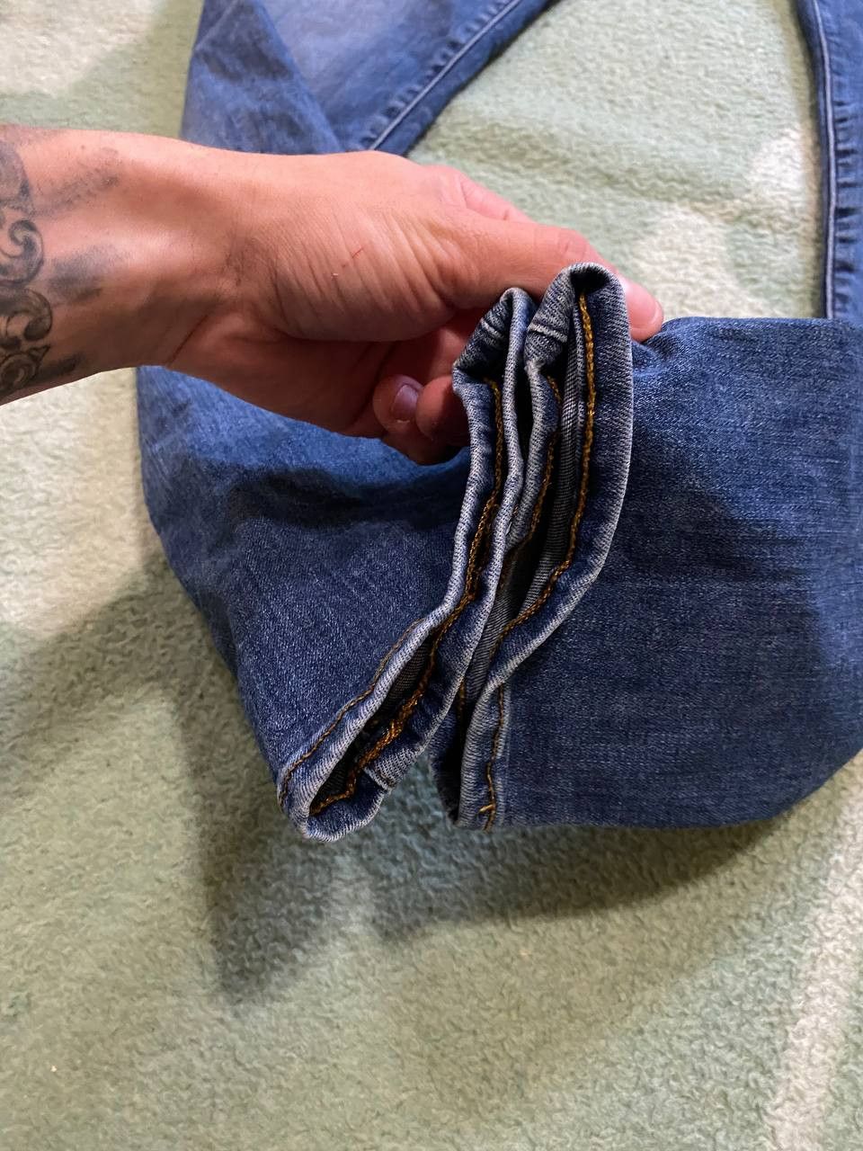G-Star Vintage Gstar Raw Japanese Avant Garde Opium Y2K Denim Jeans Size US 32 / EU 48 - 2 Thumbnail