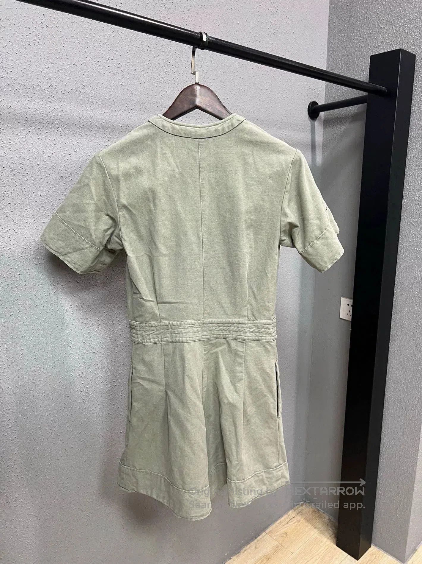 A.P.C. APC Jumpsuit Shirt Dress. Size XXS / US 00 / IT 34 - 2 Thumbnail
