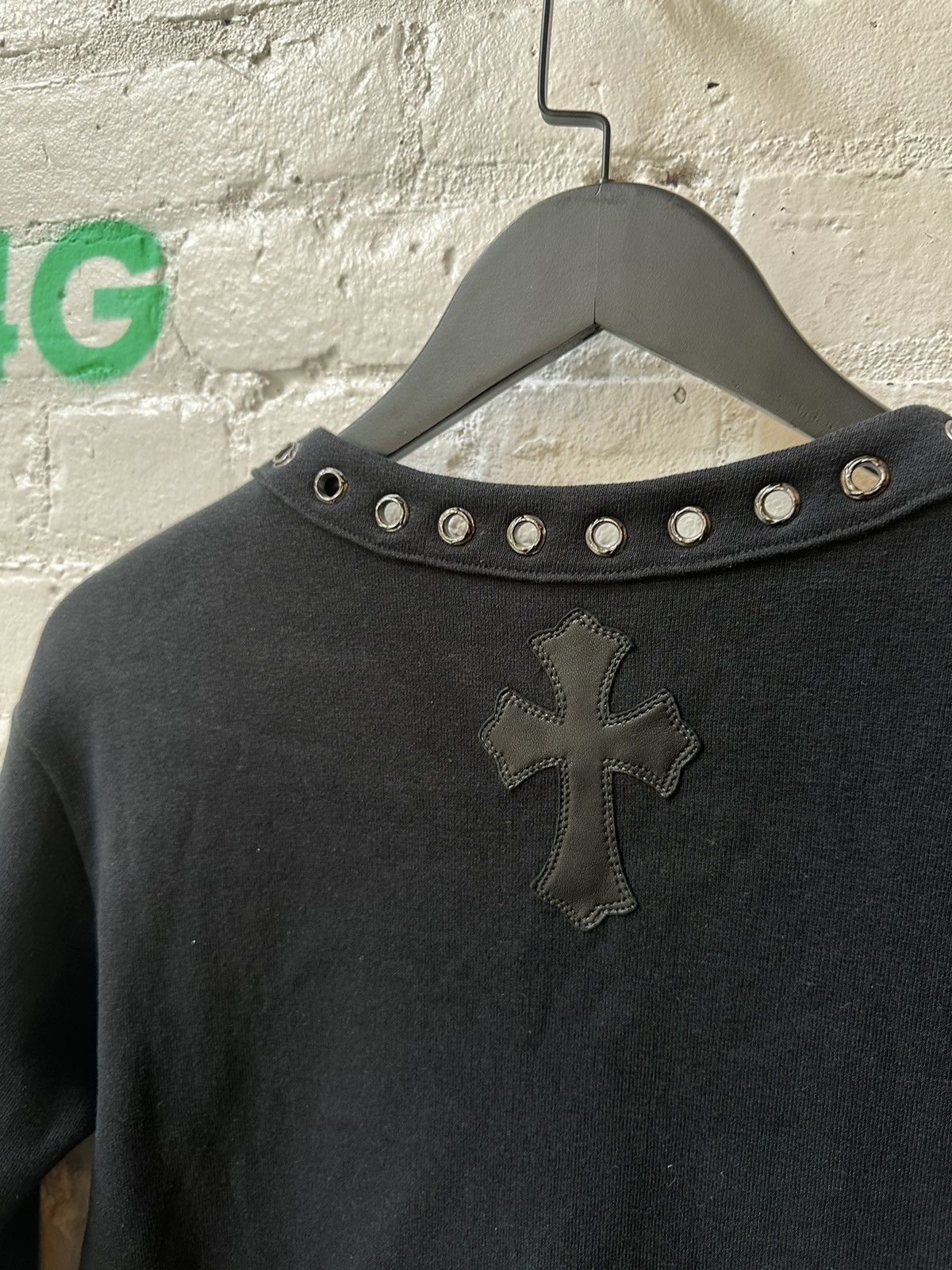 Chrome Hearts CHROME HEARTS HIPPIE TIE UP CROSS PATCH COCHELLA SHIRT Size US S / EU 44-46 / 1 - 7 Thumbnail