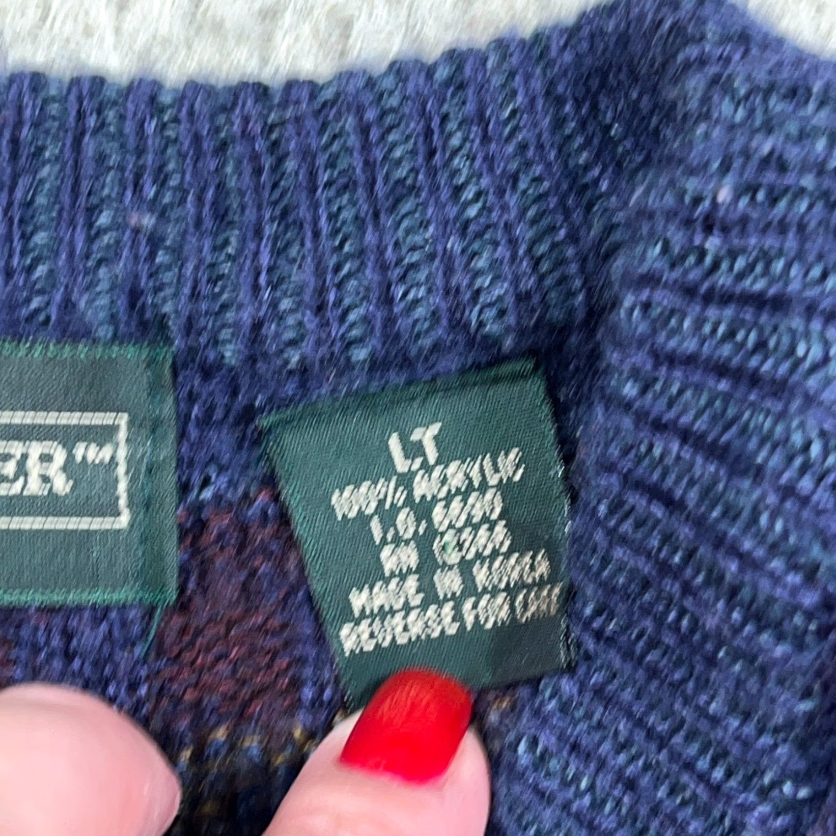 Vintage VINTAGE Hill Archer Sweater Men L Blue Acrylic Knit Crewneck Geometric Logo 90s 80s Classic Preppy Sports Knitted Pullover Regular Size L Mens Size US L / EU 52-54 / 3 - 5 Thumbnail