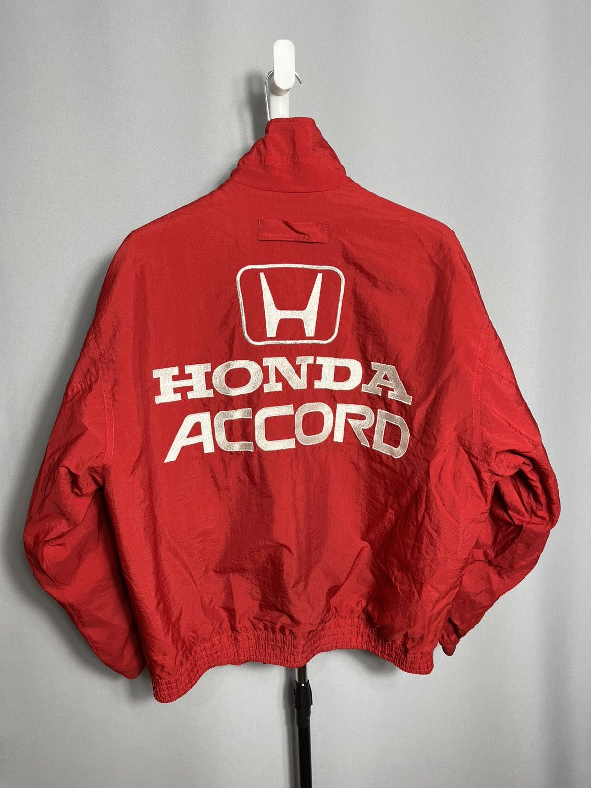 Honda Honda Accord BTCC red jacket 80s 90s formula 1 racing vtg Size US L / EU 52-54 / 3 - 1 Thumbnail