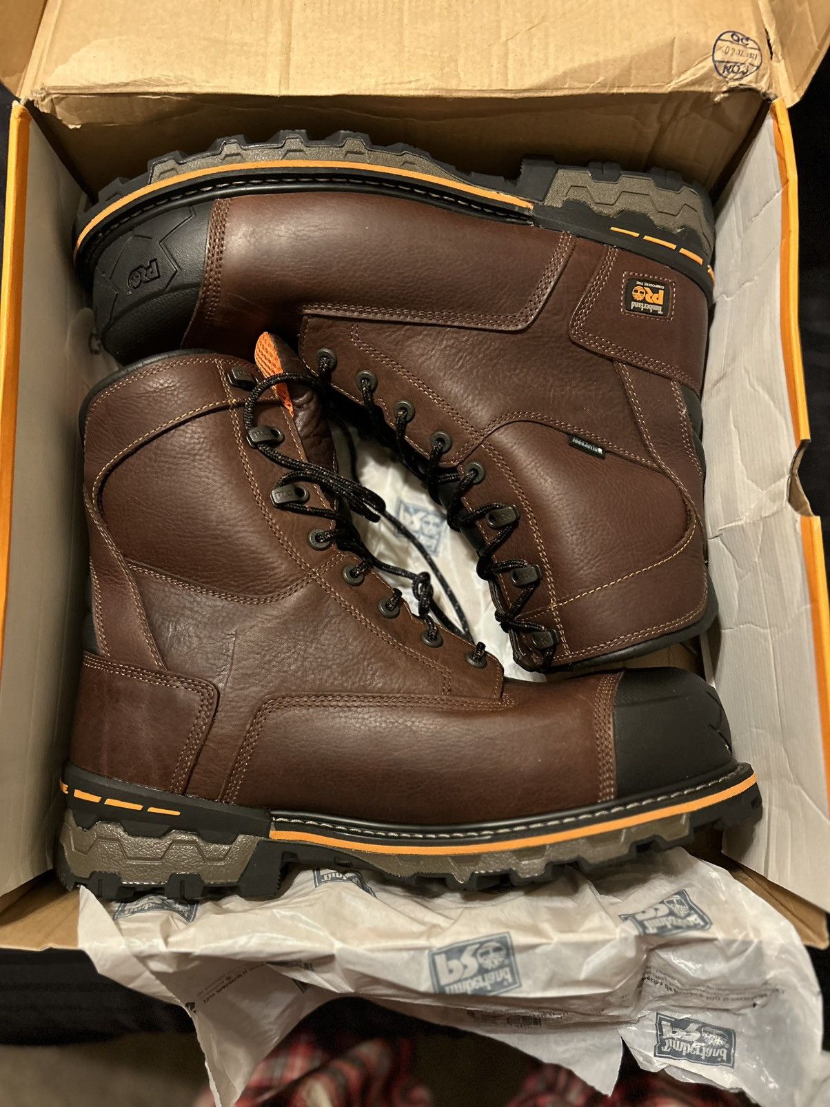 Timberland Timberland Steel Toe Work Boots Size US 15 / EU 48 - 4 Thumbnail