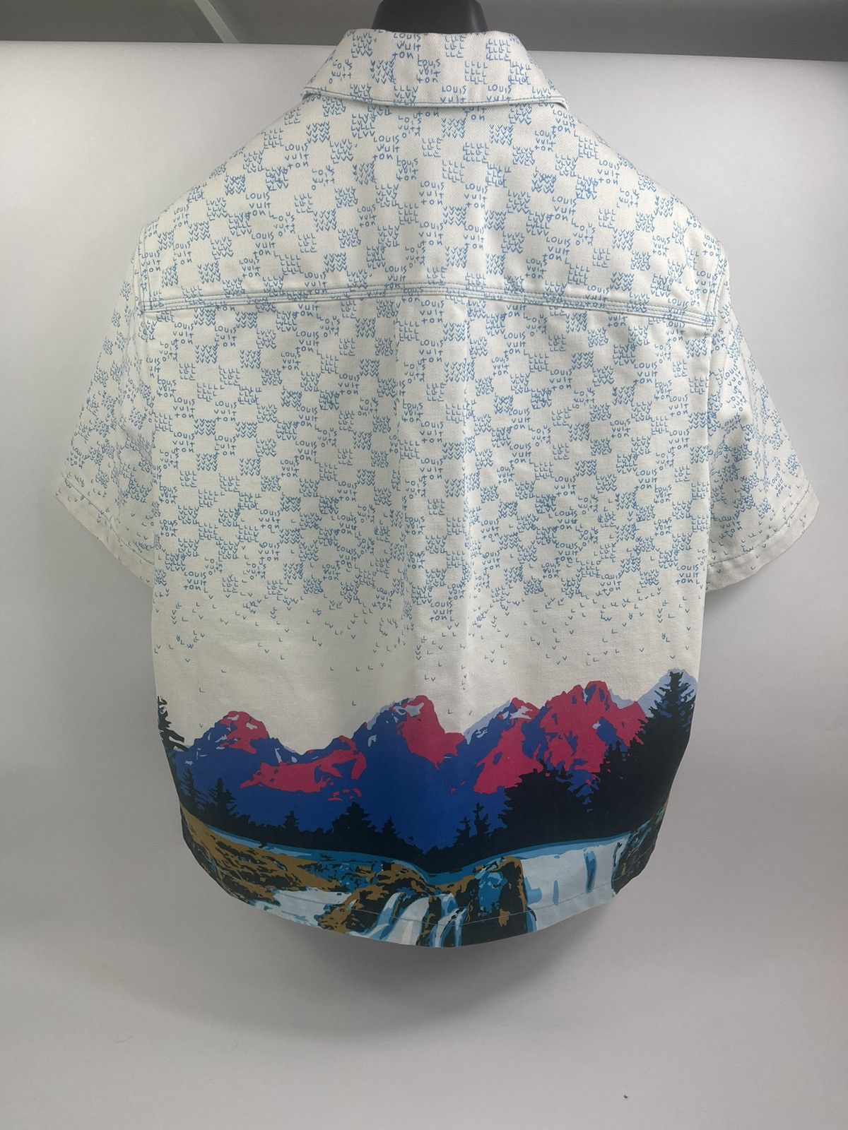 Louis Vuitton LANDSCAPE DENIM JACKET Size US XXL / EU 58 / 5 - 2 Thumbnail