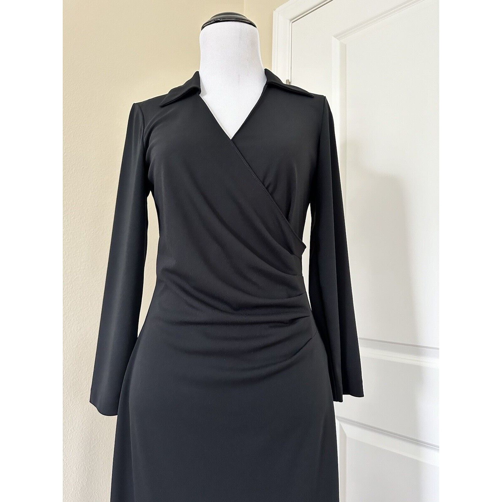 Nicole Miller Nicole Miller Black Cocktail/ Business Dress Size S Size S / US 4 / IT 40 - 3 Thumbnail