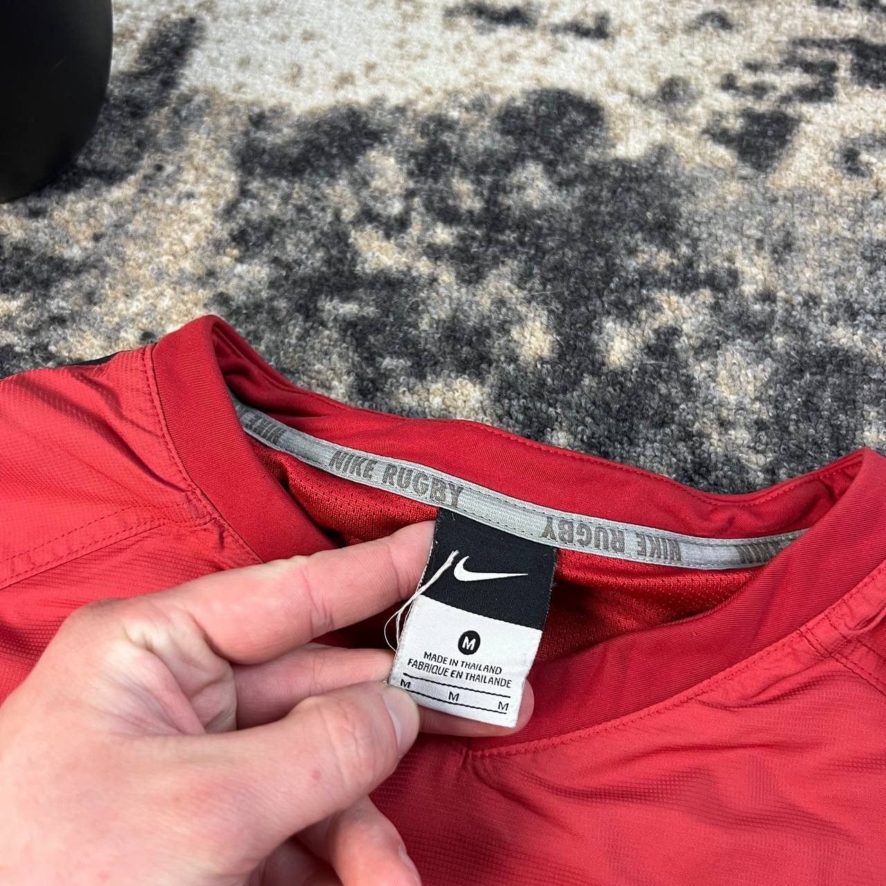 Nike Nike Vintage Y2K Rugby Jersey Sweatshirt Retro Style Size M / US 6-8 / IT 42-44 - 5 Thumbnail