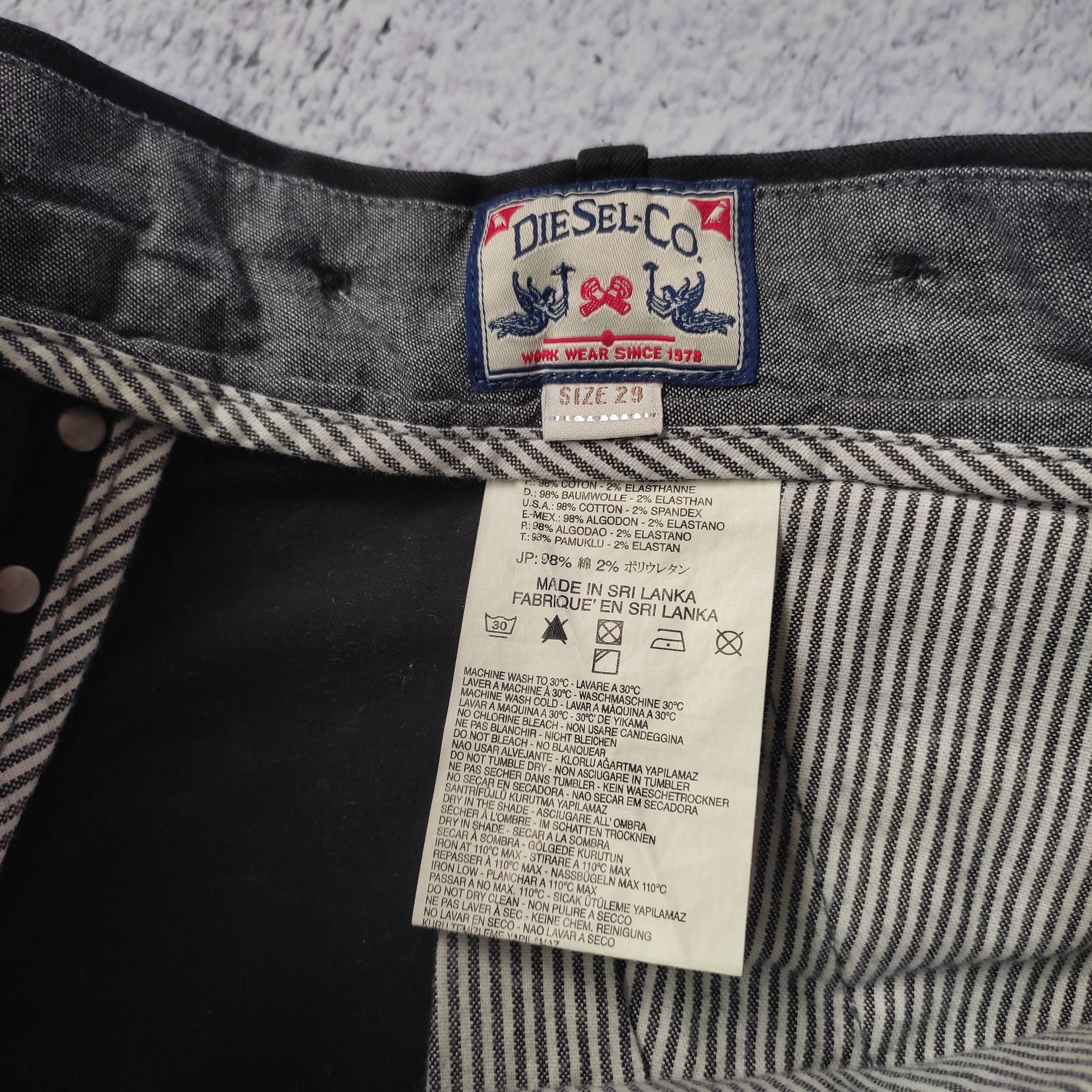 Diesel × Vintage Diesel vintage pants Size US 29 - 5 Thumbnail
