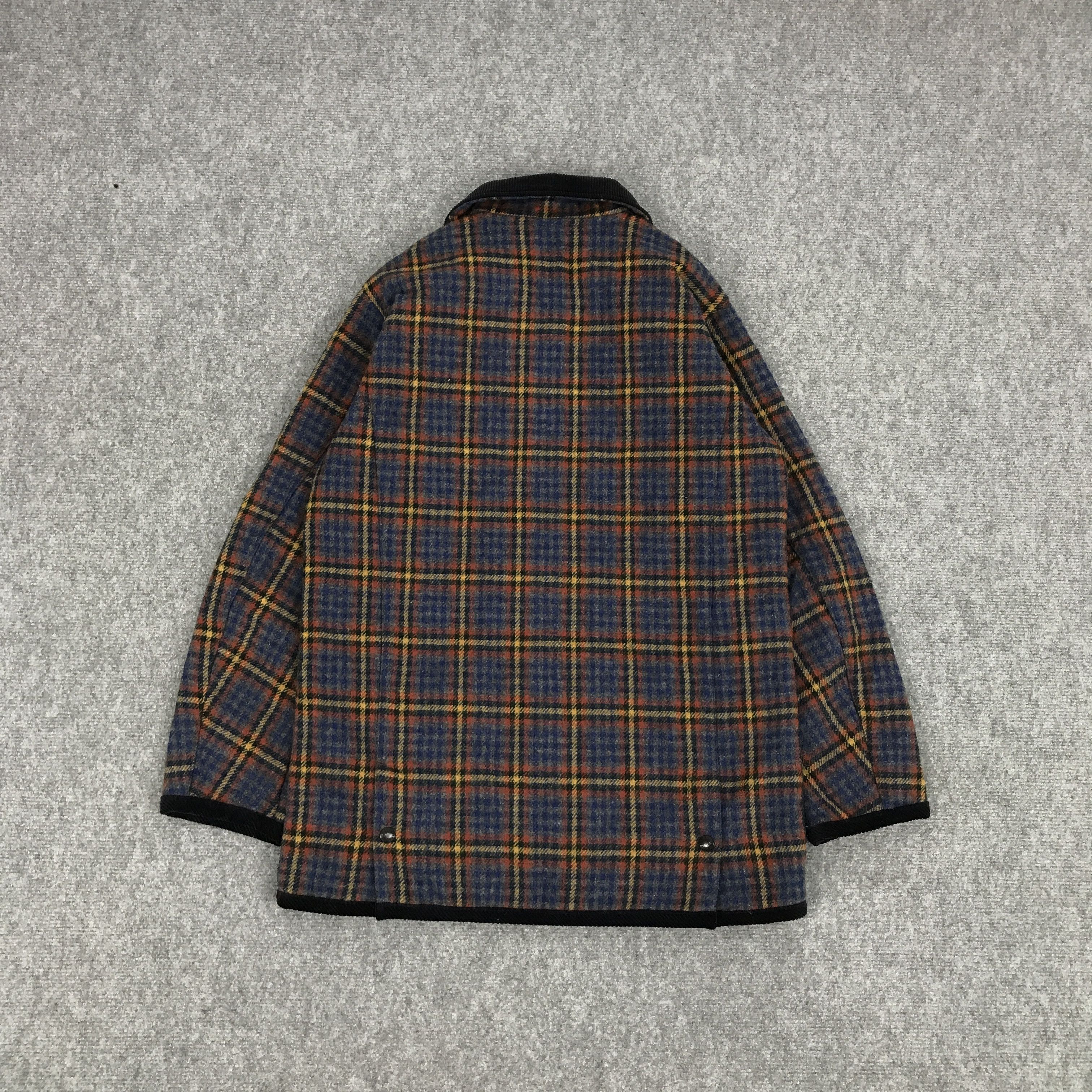 Aigle × Japanese Brand JAPAN AIGLE FLANNEL WOOL SNAP BUTTON JACKET Size US S / EU 44-46 / 1 - 4 Thumbnail