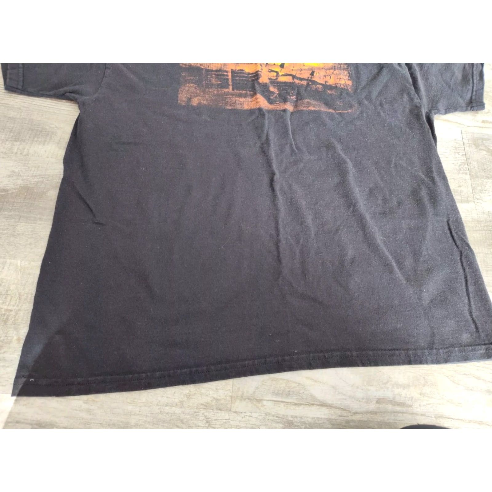 Hanes VINTAGE Eric Clapton Slowhand Concert Tour XL T-Shirt Faded Black Rock 90s Mens Size US XL / EU 56 / 4 - 2 Thumbnail