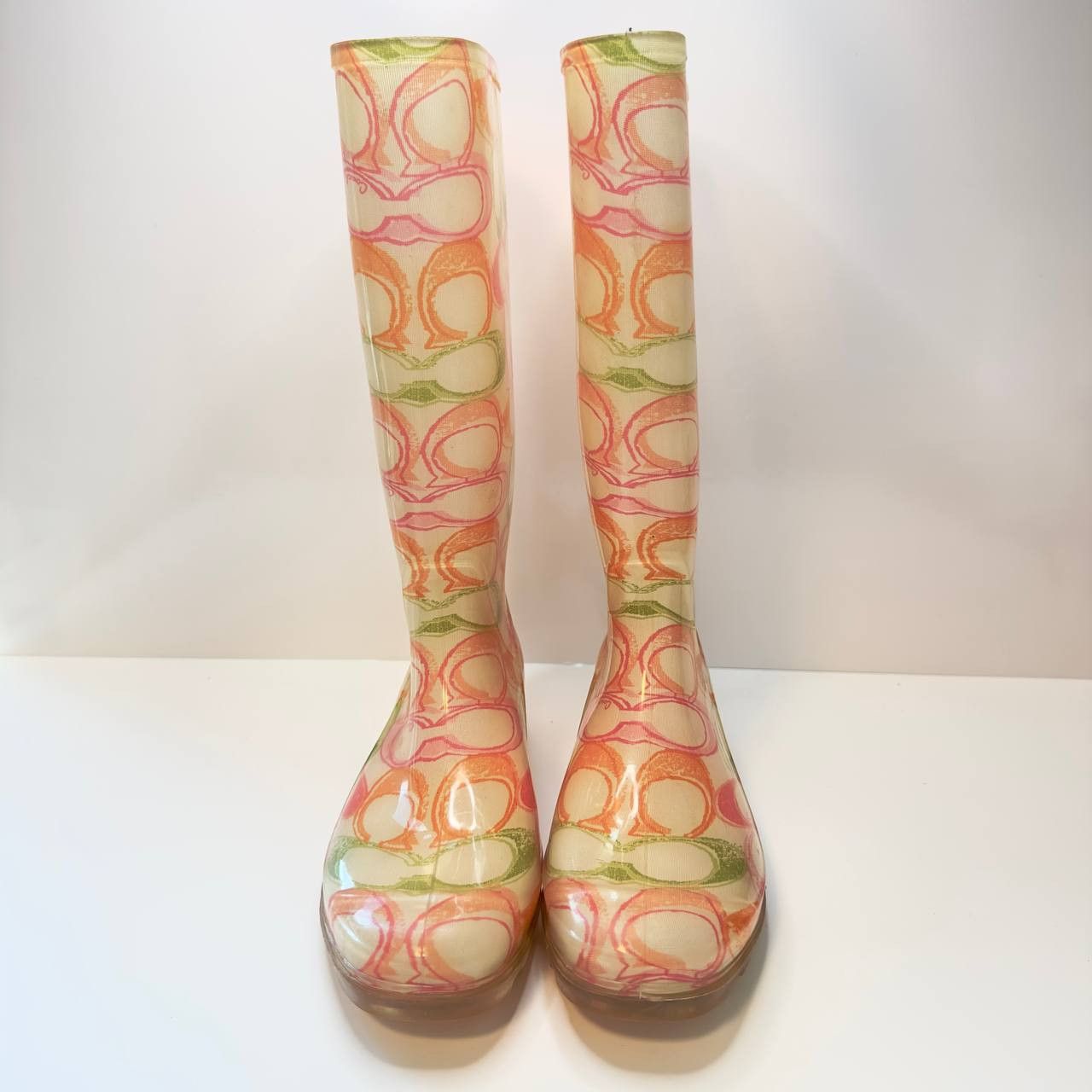 Coach Coach Poppy Pixy Dream Signature Print Rain Boots –Size US 9 Size US 9 / IT 39 - 5 Thumbnail