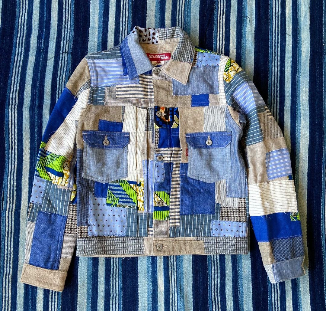 Junya Watanabe Junya Watanabe MAN x CDG Levi's Patchwork Denim Jacket M Size US M / EU 48-50 / 2 - 3 Thumbnail