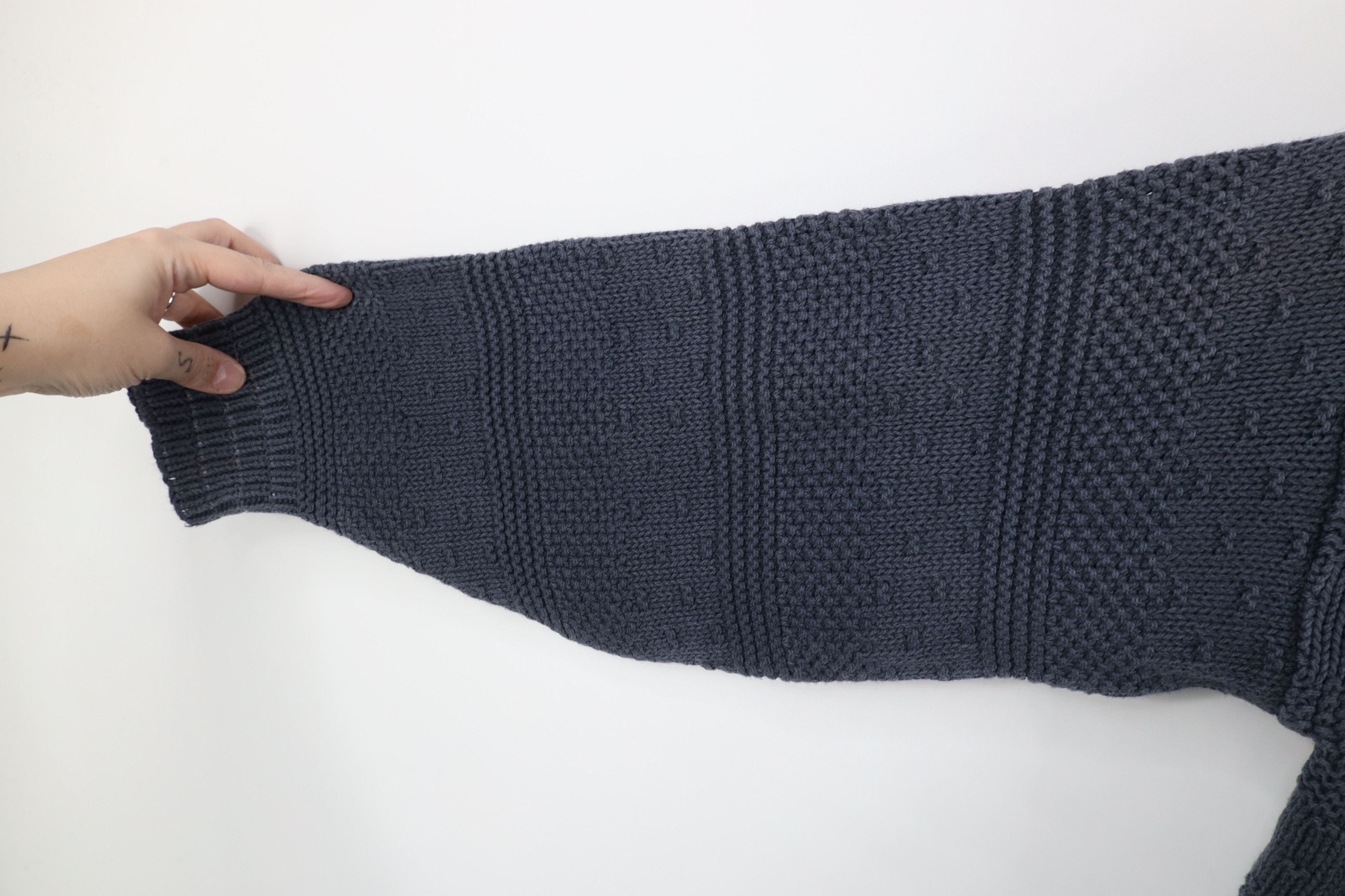 Vintage Vintage 90s Streetewar Ribbed Knit Turtleneck Sweater USA Size L / US 10 / IT 46 - 5 Thumbnail