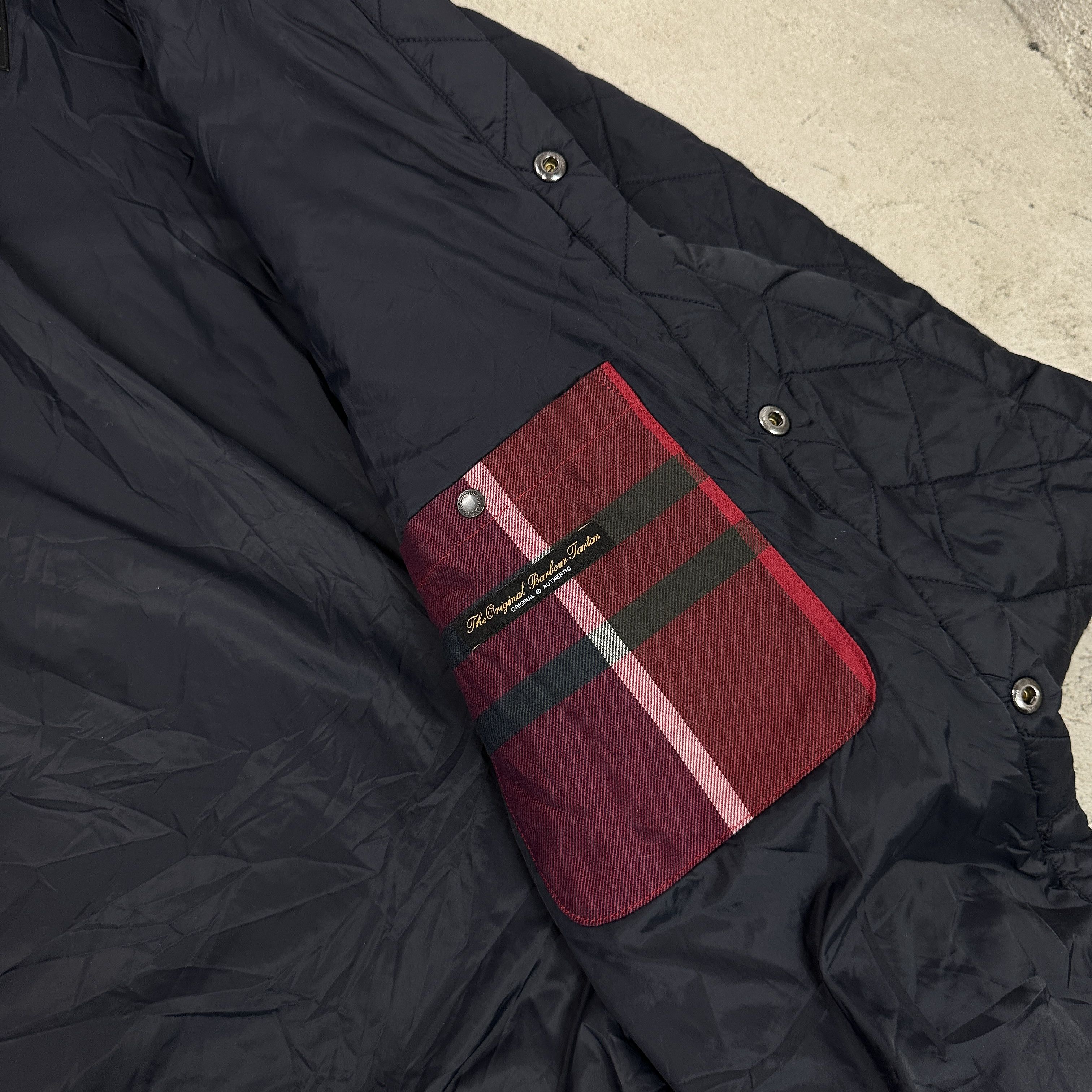 Barbour × Vintage Vintage Y2K Outdoor Streetwear 00s Barbour Quilted Jacket Size US XXL / EU 58 / 5 - 5 Thumbnail
