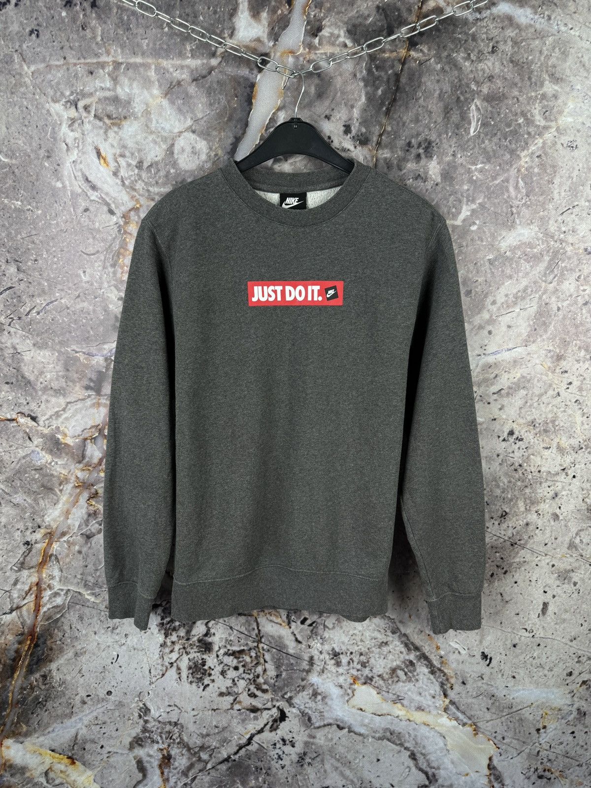 Nike Men’s Nike Just Do It Sweatshirt Streetwear Size Small Size US S / EU 44-46 / 1 - 1 Thumbnail