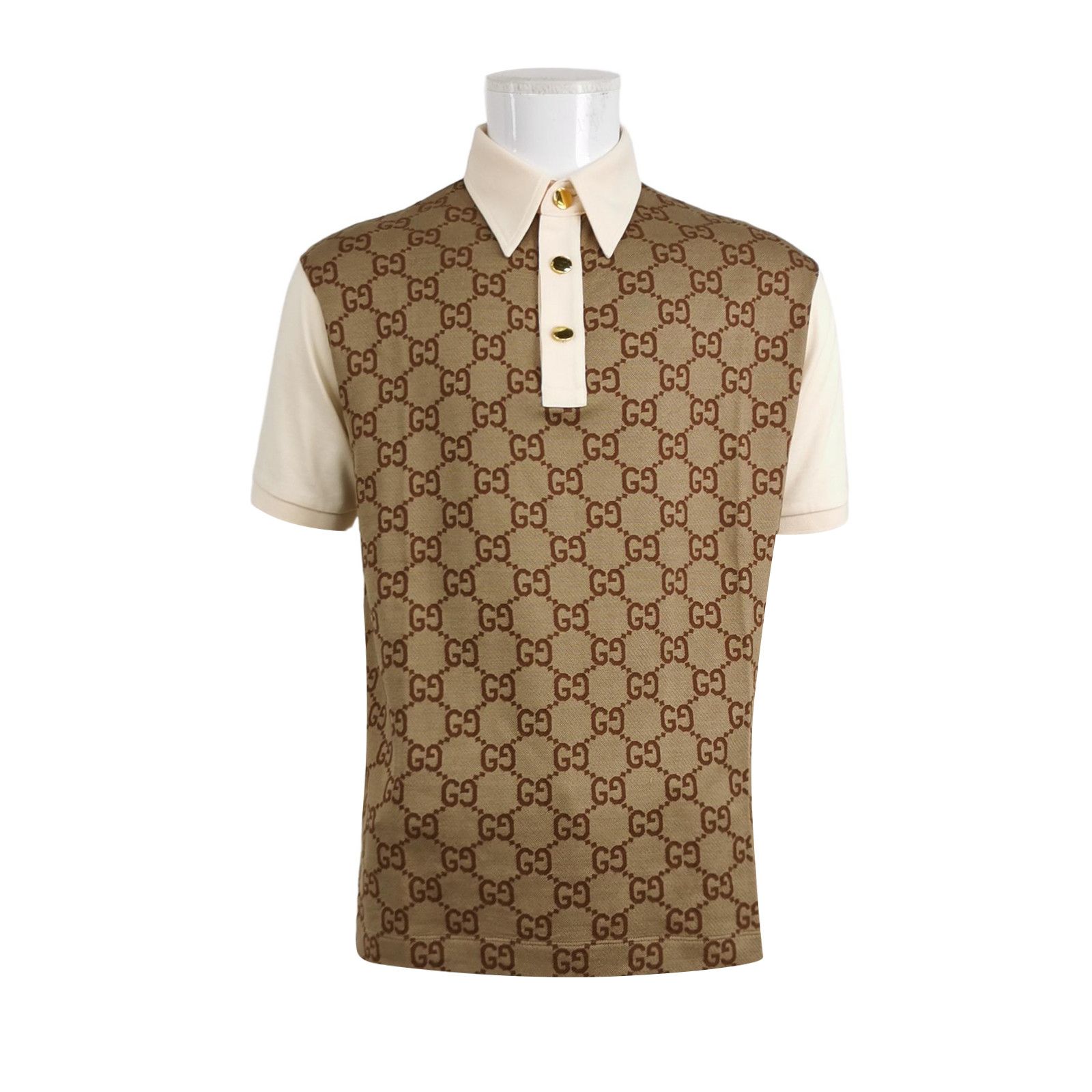 Gucci Gucci GG Monogram Polo Shirt Size L Size US L / EU 52-54 / 3 - 1 Thumbnail