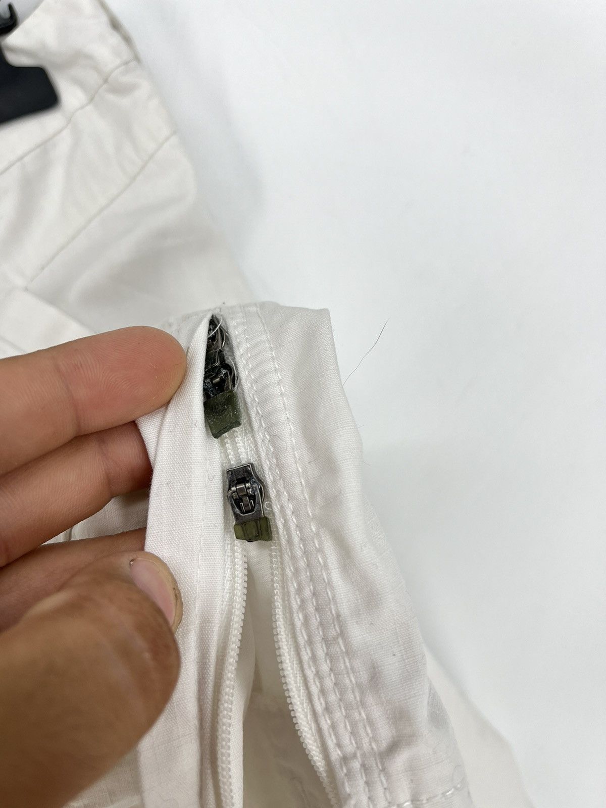 Nike ACG Vintage Nike Acg Zipper Tracking White Pants Outdoor Life Size US 31 - 7 Thumbnail