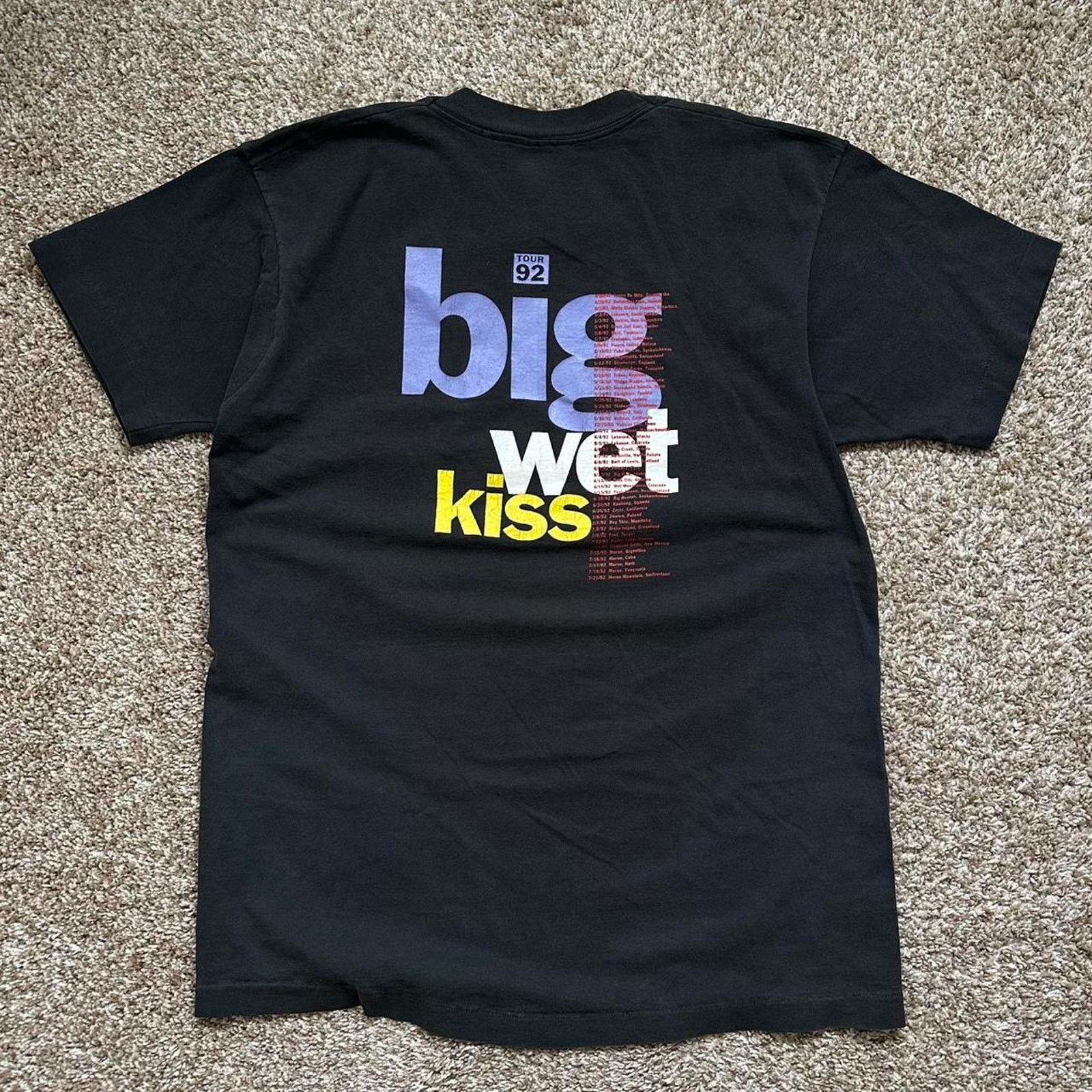 Band Tees × Vintage Rare Vintage 90s Chucklehead Big Wet Kiss Band Tour Shirt Size US XL / EU 56 / 4 - 1 Thumbnail