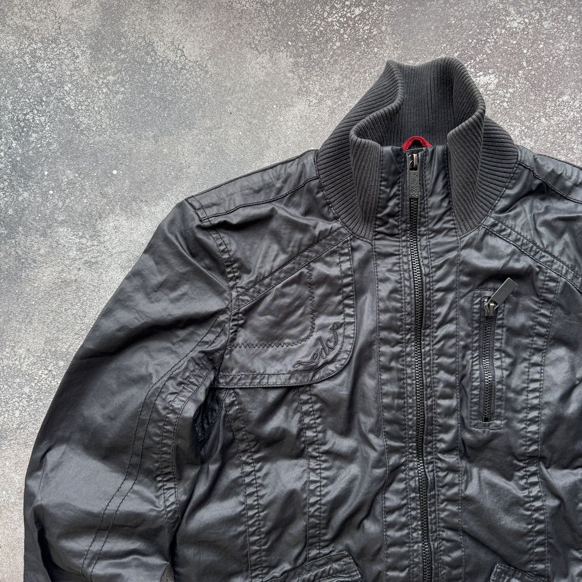 If Six Was Nine Esprit Vintage Japan Style Y2K Military Utility Jacket Size S / US 4 / IT 40 - 2 Thumbnail