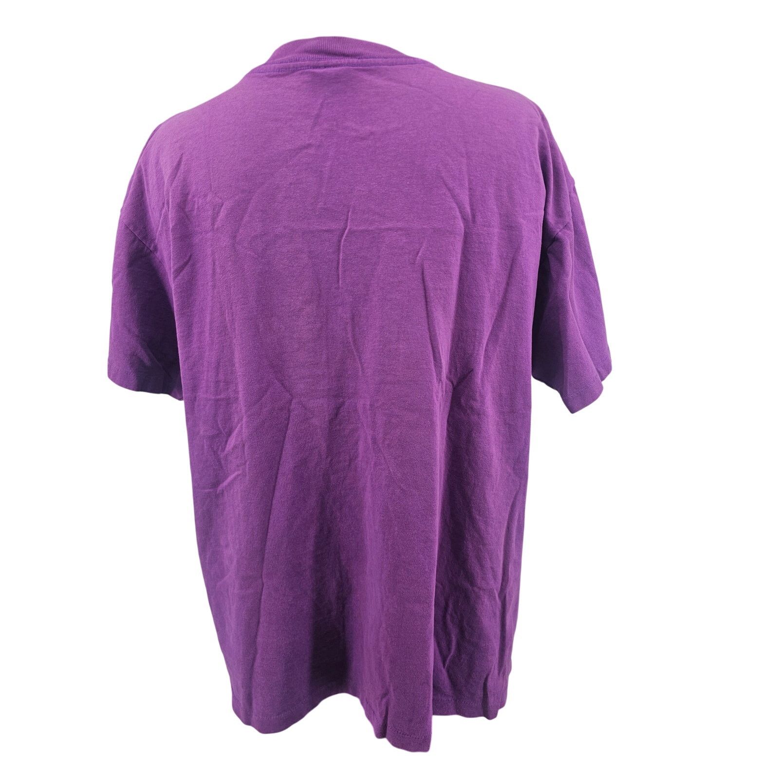 Delta Vintage 90's single Stitch Delta Purple Chicago T-Shirt XL Size XL / US 12-14 / IT 48-50 - 2 Thumbnail