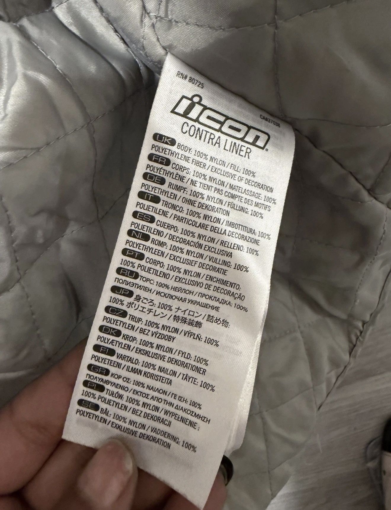ICON Motorsports Icon Motorsports Black Motorcycle Riding Jacket Y2K Biker Size US M / EU 48-50 / 2 - 9 Thumbnail