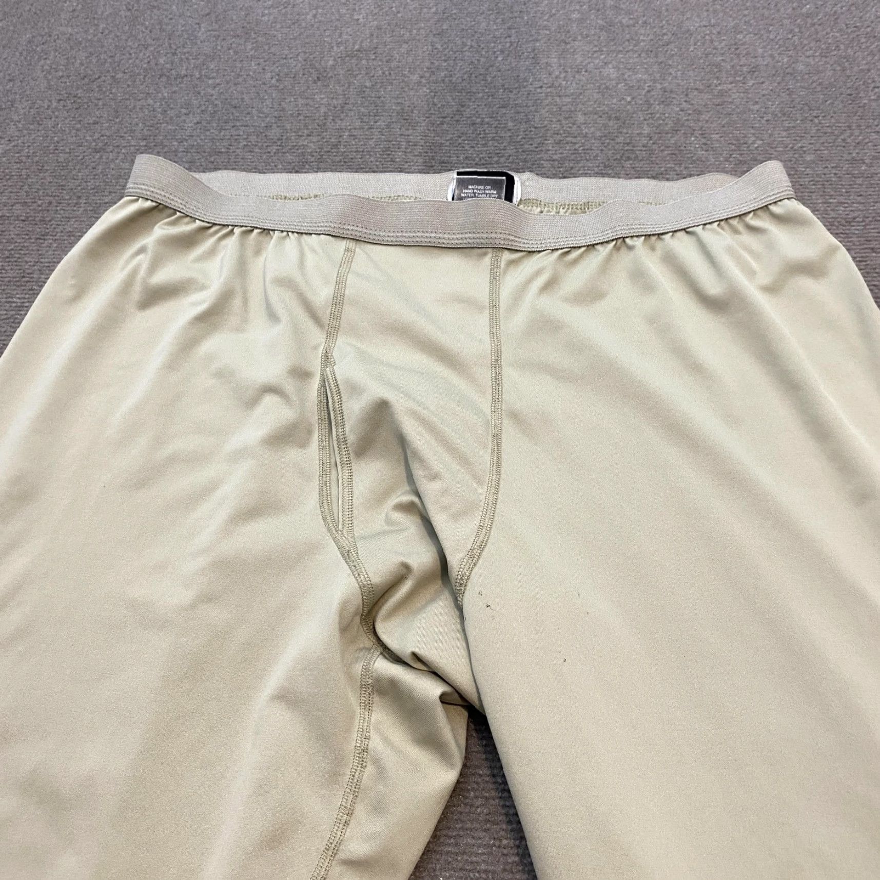 Layer 8 VINTAGE US Army ECWCS Gen III Polartec Pants Mens XL X-Long Tan Lightweight Base Layer Size US 36 / EU 52 - 3 Thumbnail