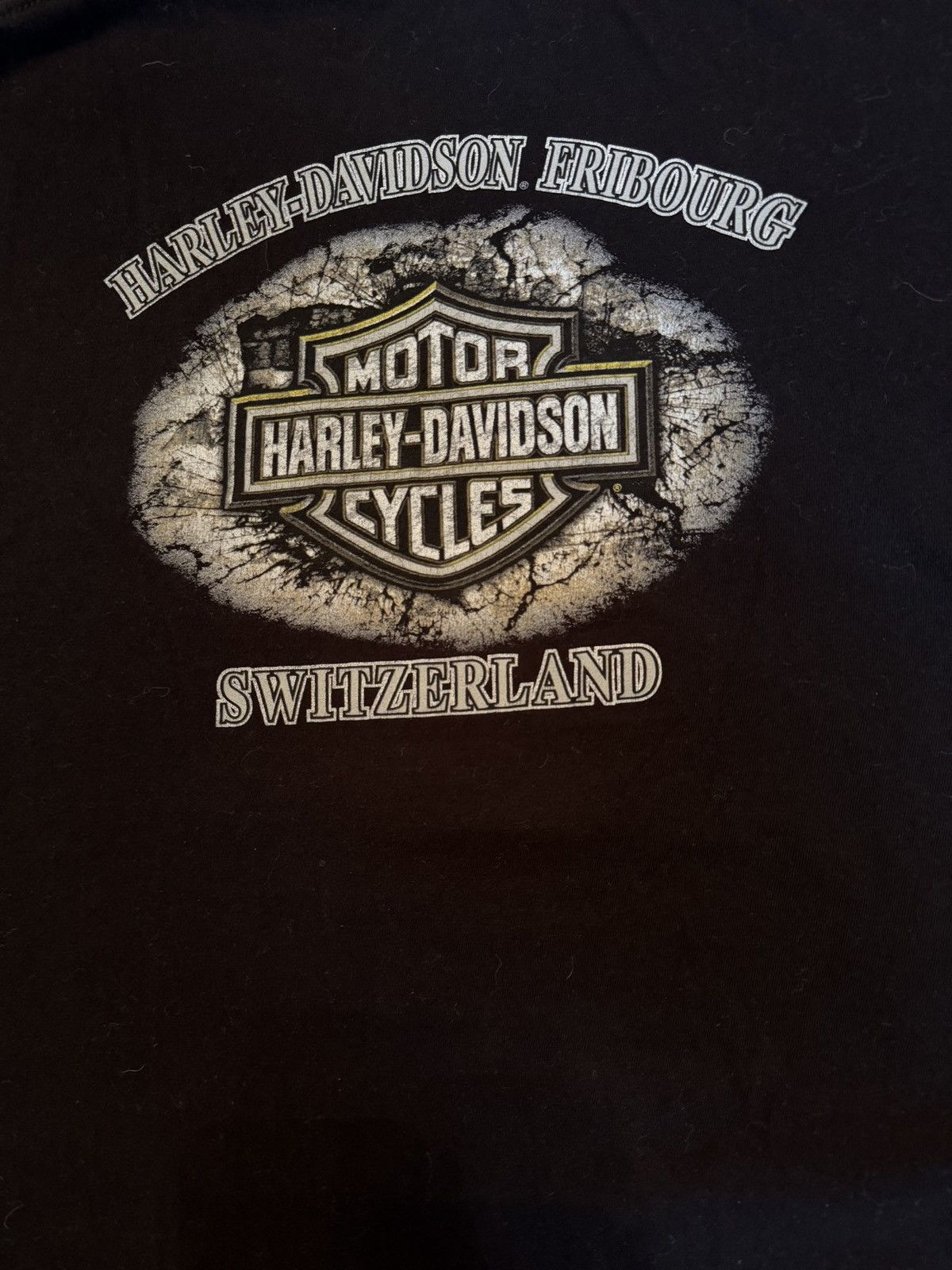 Harley Davidson × Vintage Harley Davidson vintage big logo biker t-shirt Size US L / EU 52-54 / 3 - 3 Thumbnail