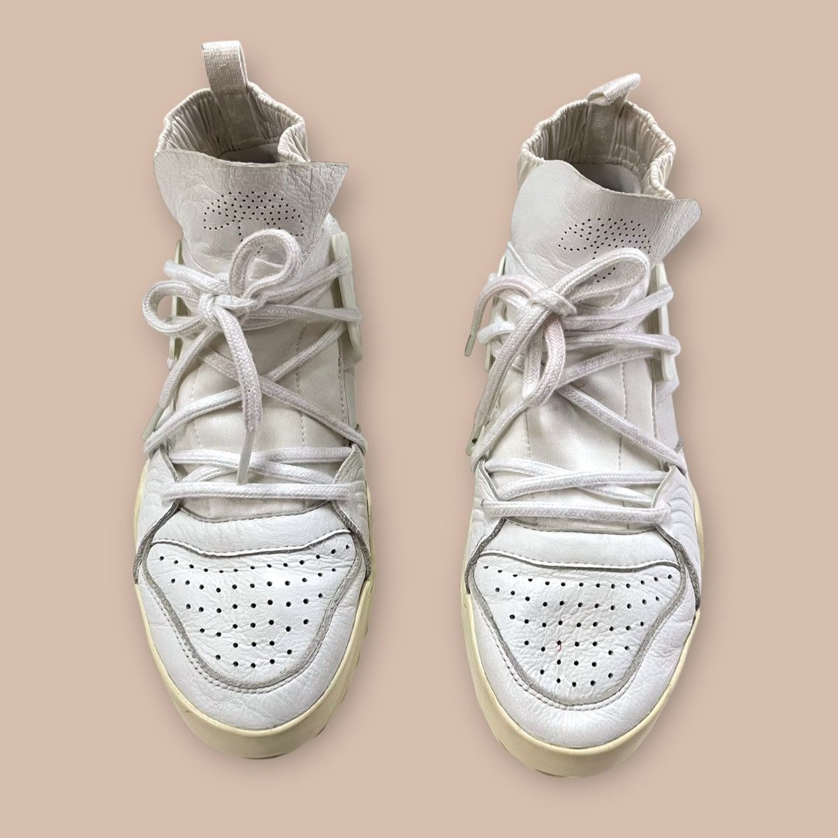 Adidas × Alexander Wang Adidas X Alexander Wang Bball "Triple White" Size US 7.5 / EU 40-41 - 13 Thumbnail
