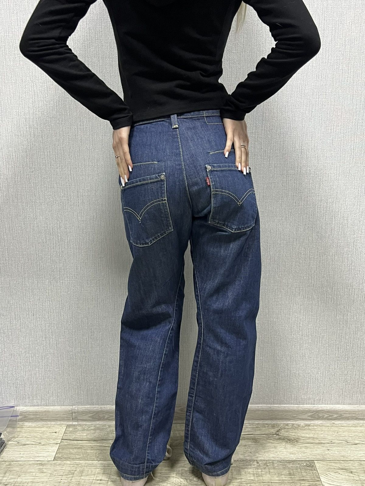 Levi's Crazy Vintage Levis Engineered Japan Jeans Hysteric Glamour Size 22" - 5 Thumbnail