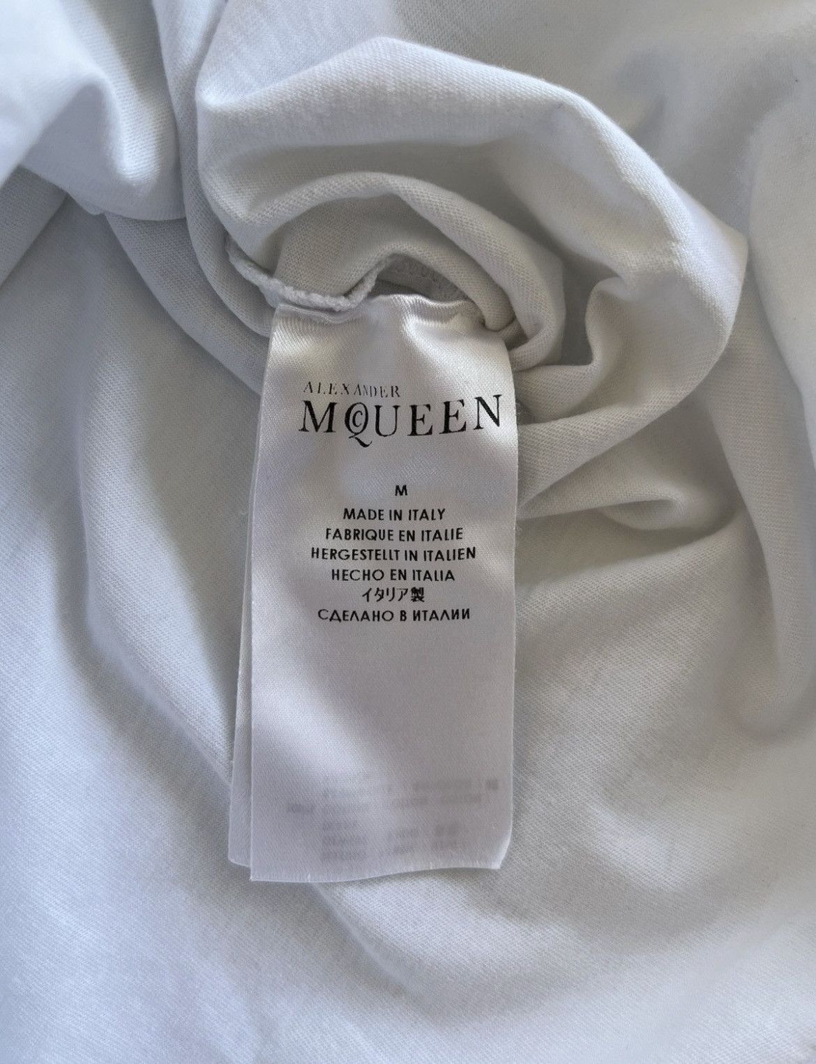 Alexander McQueen Alexander McQueen 2014 Shoulder Bones Tee Size M / US 6-8 / IT 42-44 - 6 Thumbnail