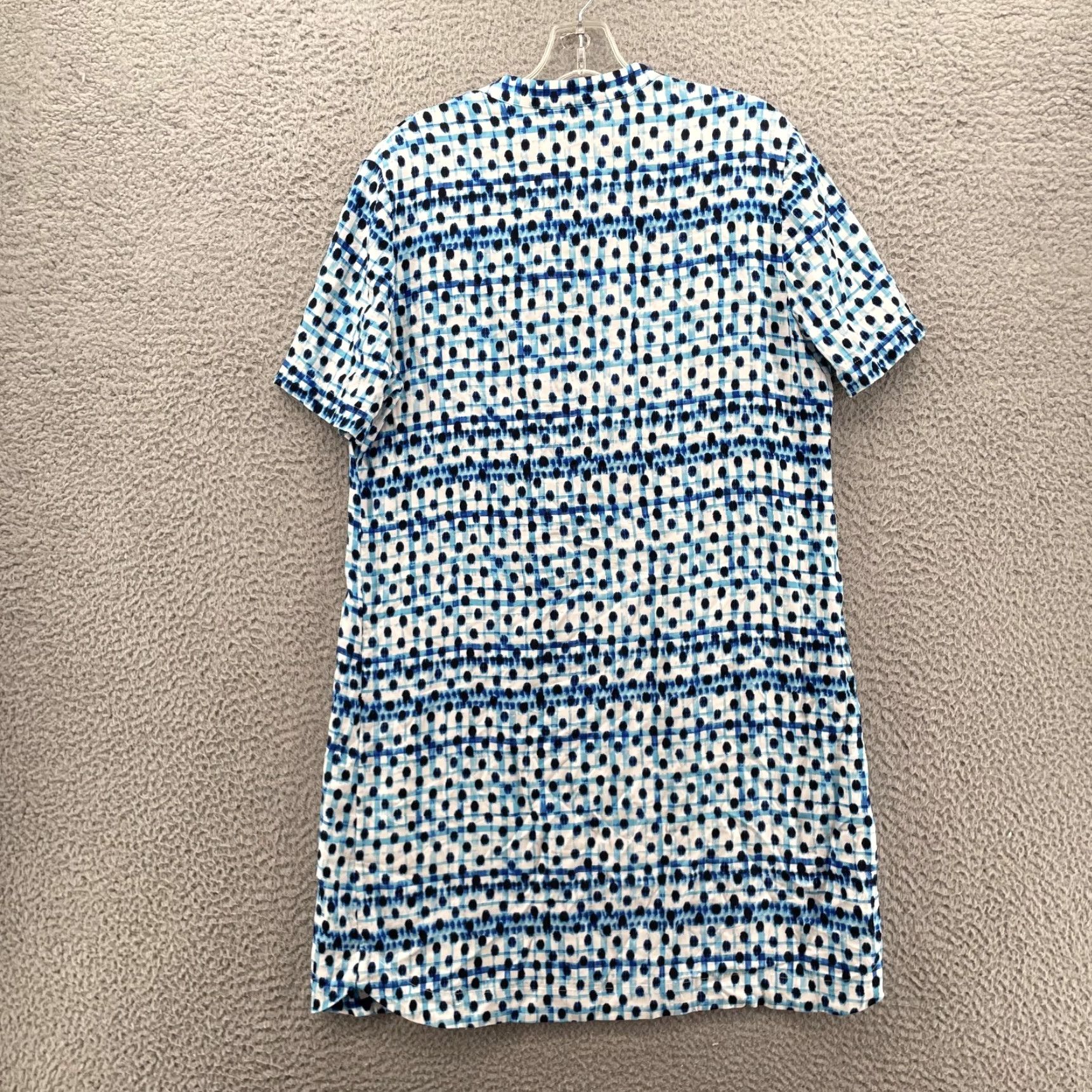 Tommy Bahama Tommy Bahama Dress Women's Medium Dot Plaid Coastal Floral Boho Outdoor Preppy Dress Bohemian Beach Casual 90s Summer Womens Size M / US 6-8 / IT 42-44 - 4 Thumbnail