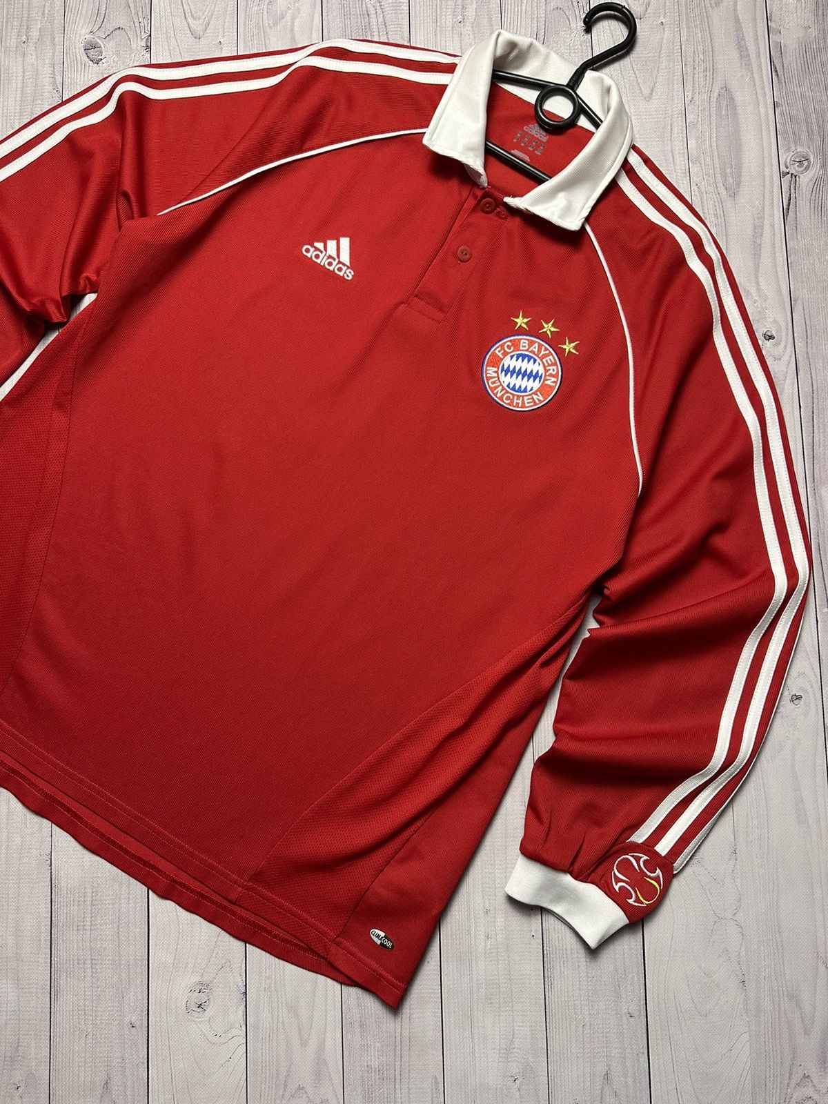 Adidas Vintage adidas Bayern Munich soccer jersey Long sleeve XL Size US L / EU 52-54 / 3 - 2 Thumbnail