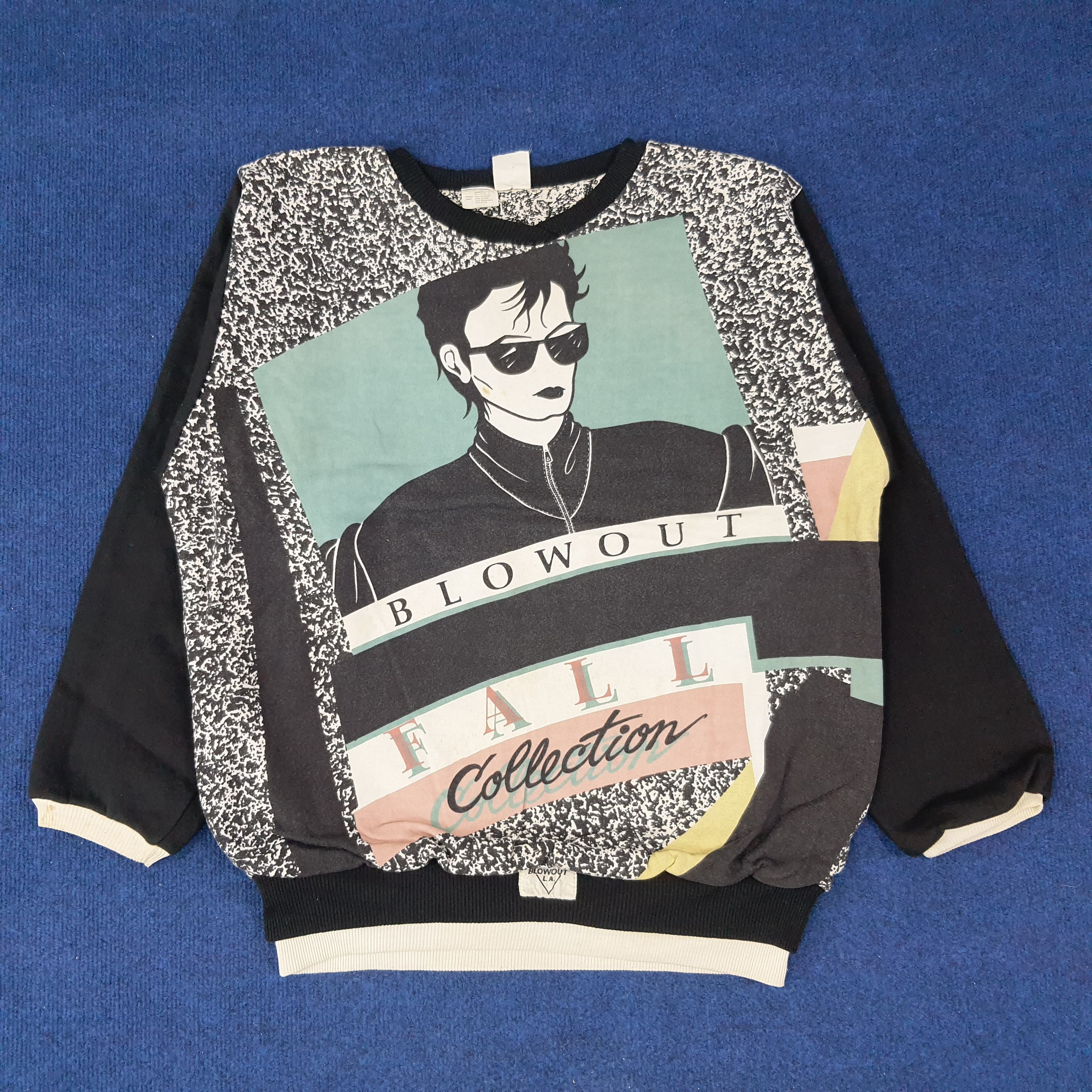 Vintage Vintage BLOWOUT Fall Collection Art Sweatshirt C234N13 Size US L / EU 52-54 / 3 - 1 Thumbnail