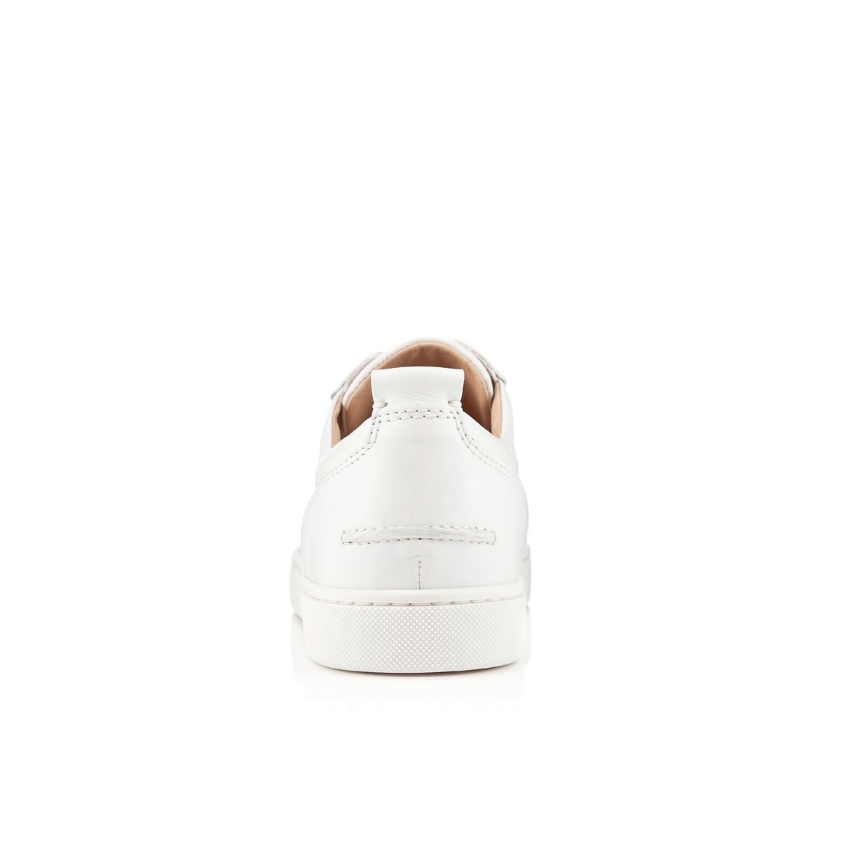 Christian Louboutin oc11z0425 Louis Junior Spikes Flat in White Size US 12 / EU 45 - 3 Thumbnail
