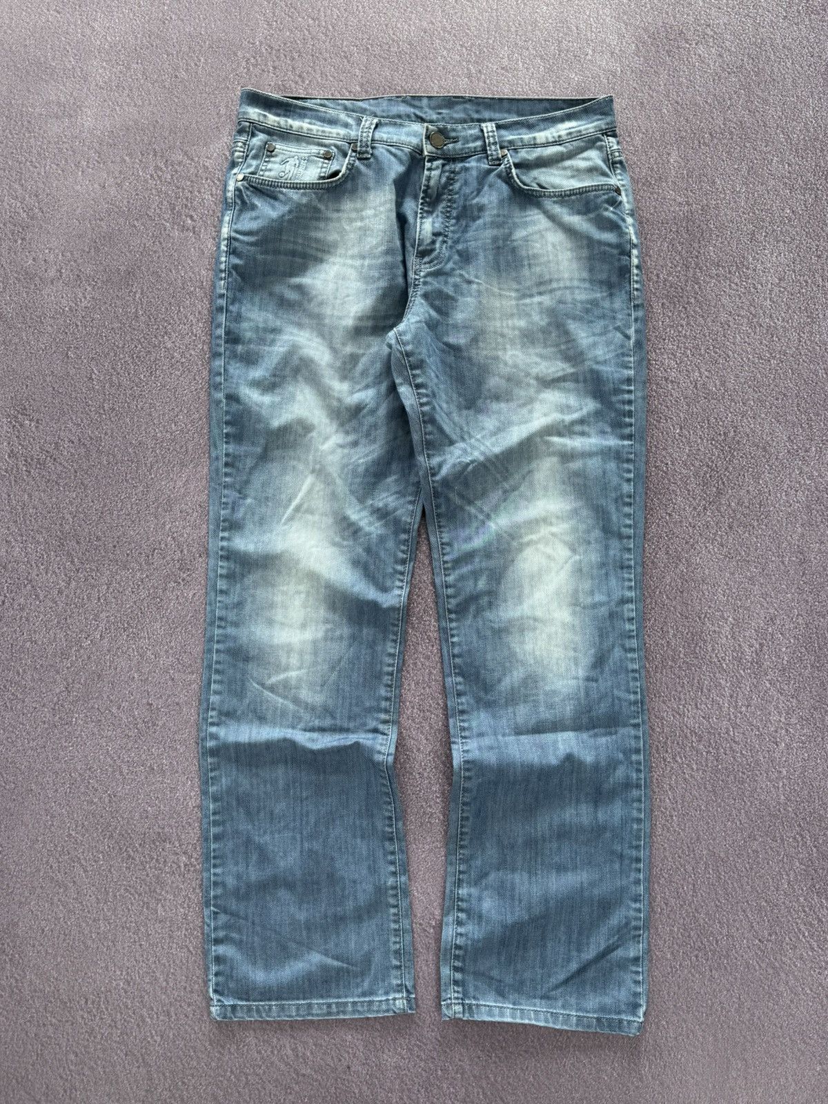 Dirk Bikkembergs Dirk Bikkembergs Vintage 00s Archival Denim Jeans Size US 36 / EU 52 - 1 Thumbnail